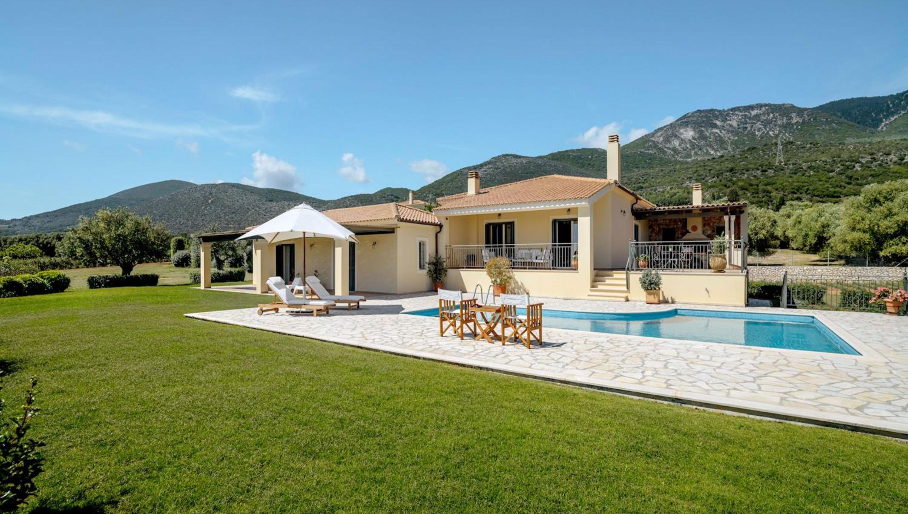 Splendid Kefalonia Villa - 2 Bedrooms - Villa Olivia - Great Sea and Mountain Views - Trapezaki view 3