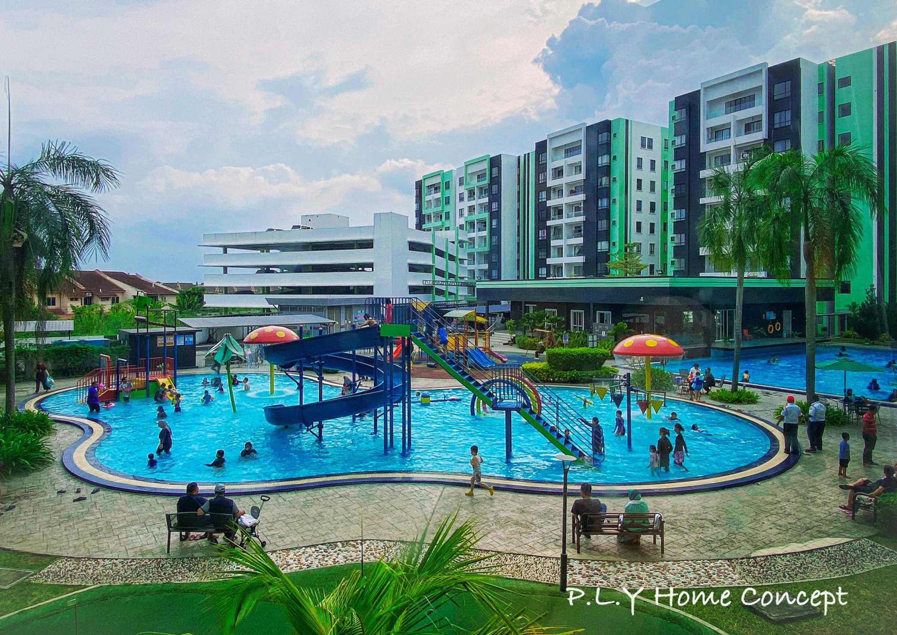 Crystal Cozy Suite PoolView Netflix Waterpark@ Ipoh Station 18 photo 5