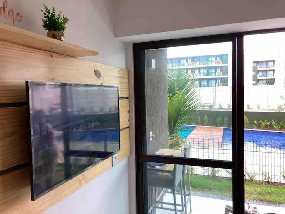 Resort em Porto de Galinhas- Flat Térreo Frente Piscinas- Muro Alto-B18