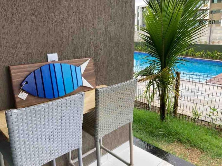 Resort em Porto de Galinhas- Flat Térreo Frente Piscinas- Muro Alto-B18