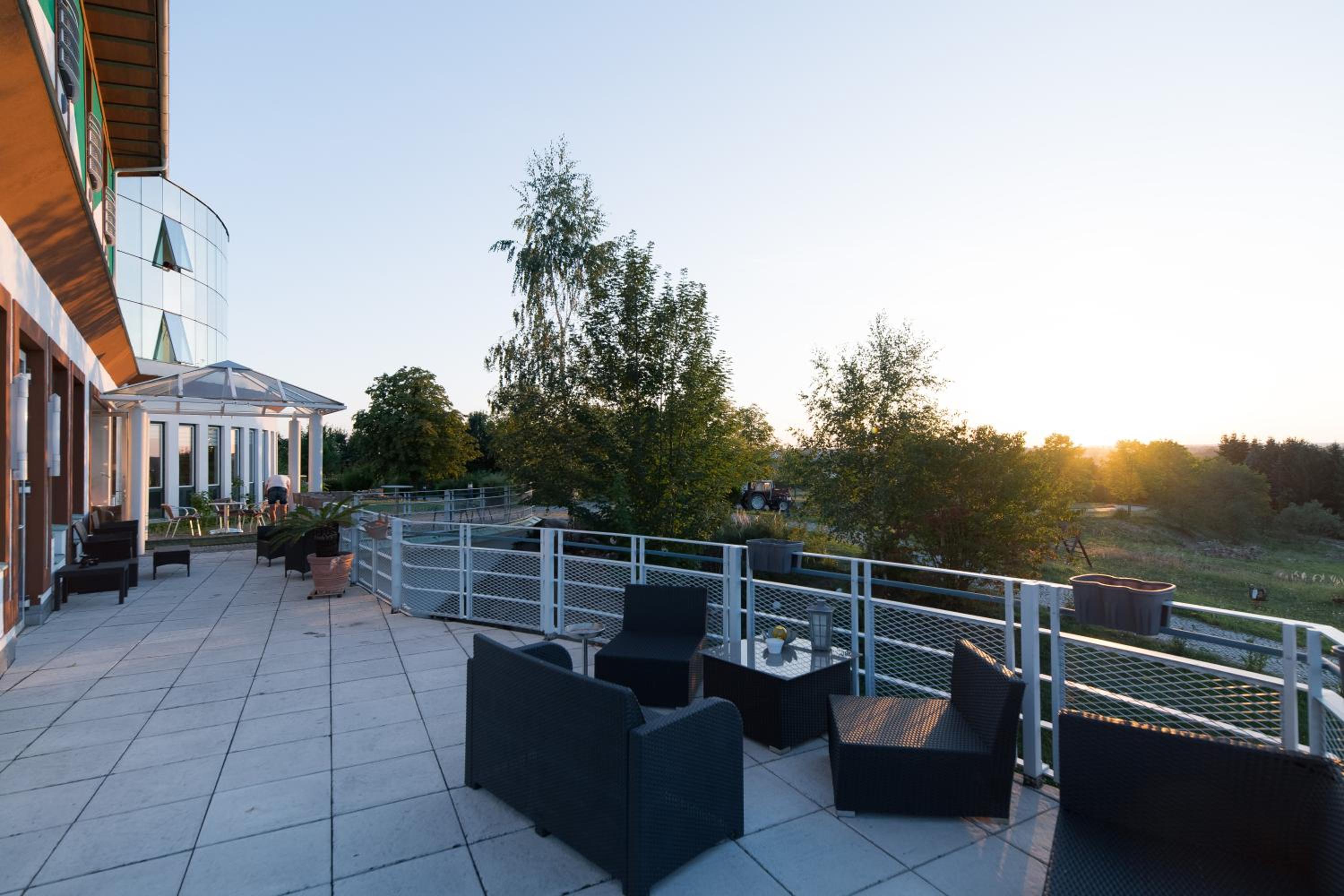 Zweibettzimmer am Bauernhof mit Tieren (ehemaliges Golfhotel)