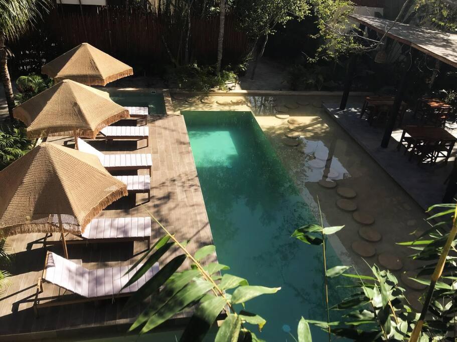 Luxury Penthouse Studio with Private Rooftop & Pool