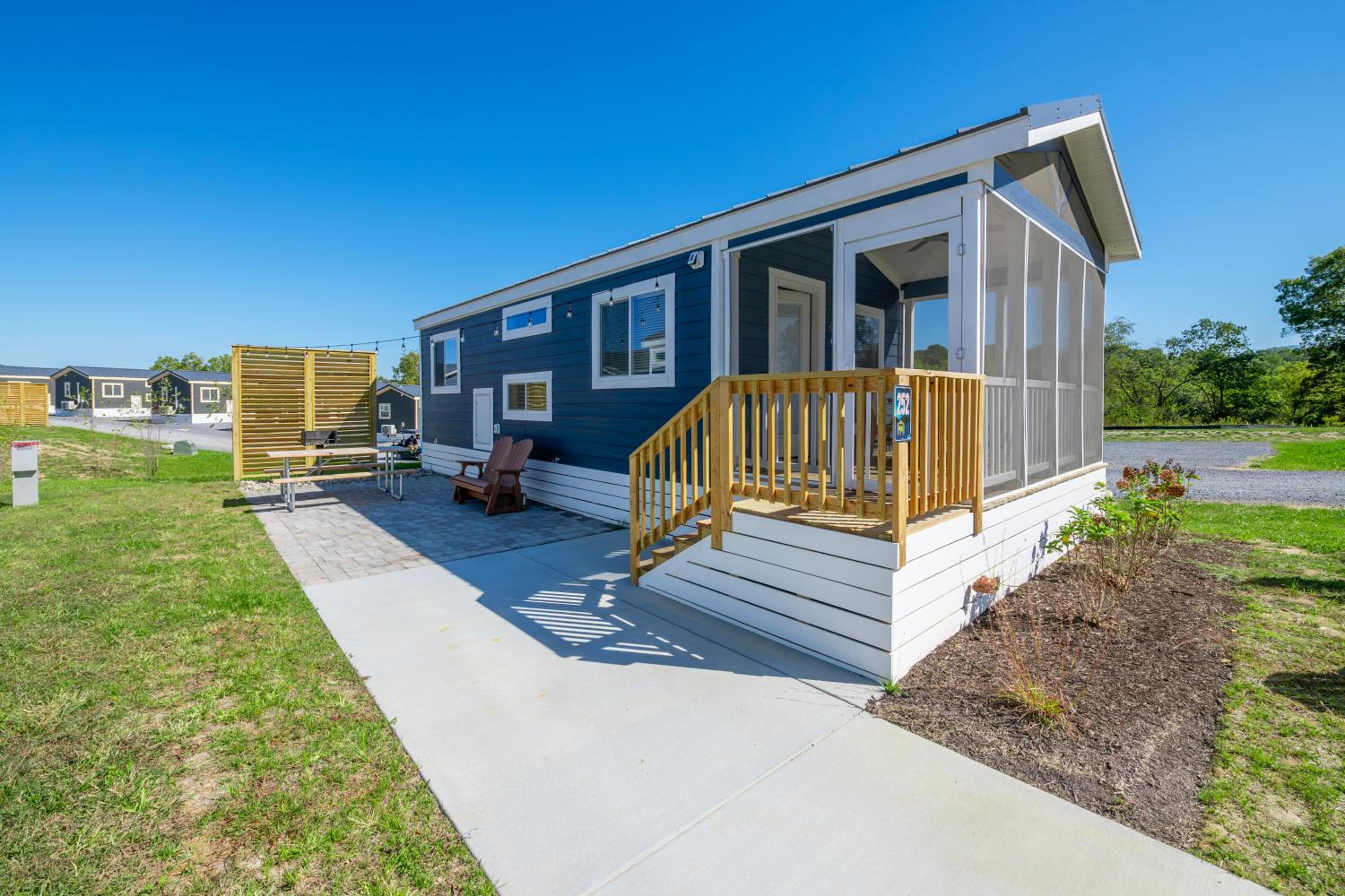 Luray RV Resort on Shenandoah River view 3