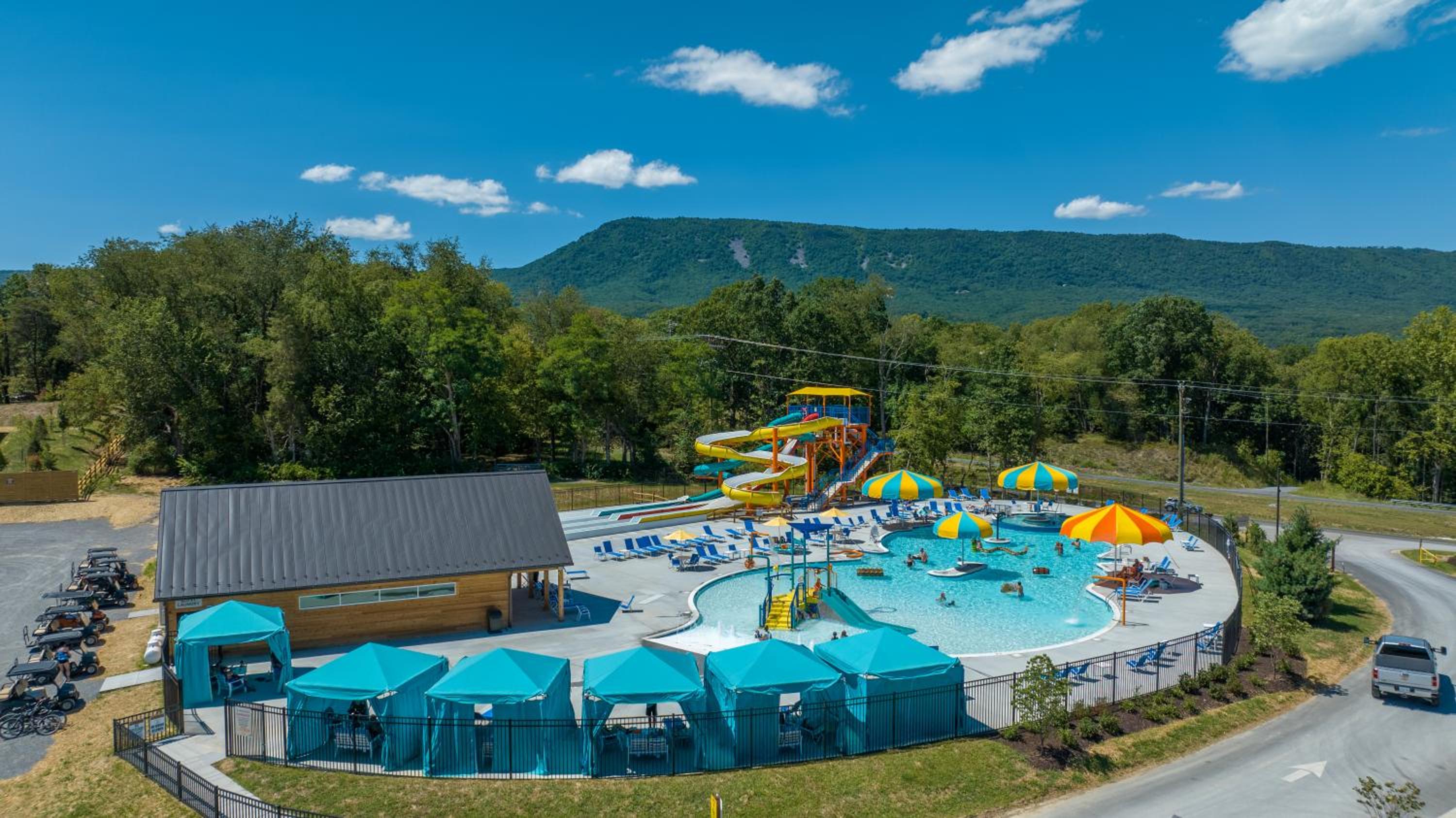 Luray RV Resort on Shenandoah River view 2