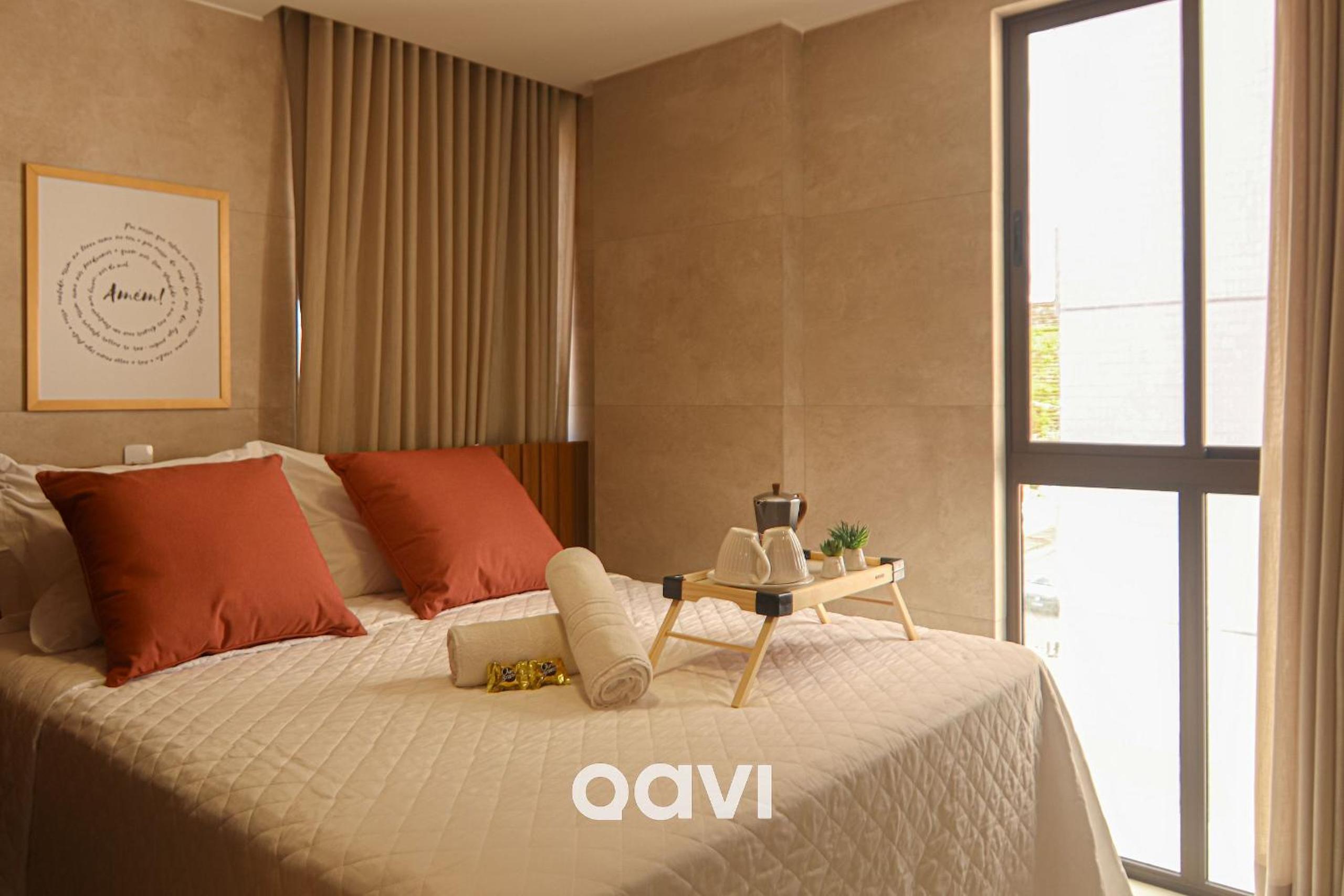 Gaudium Apart-hotel por Quarto à Vista
