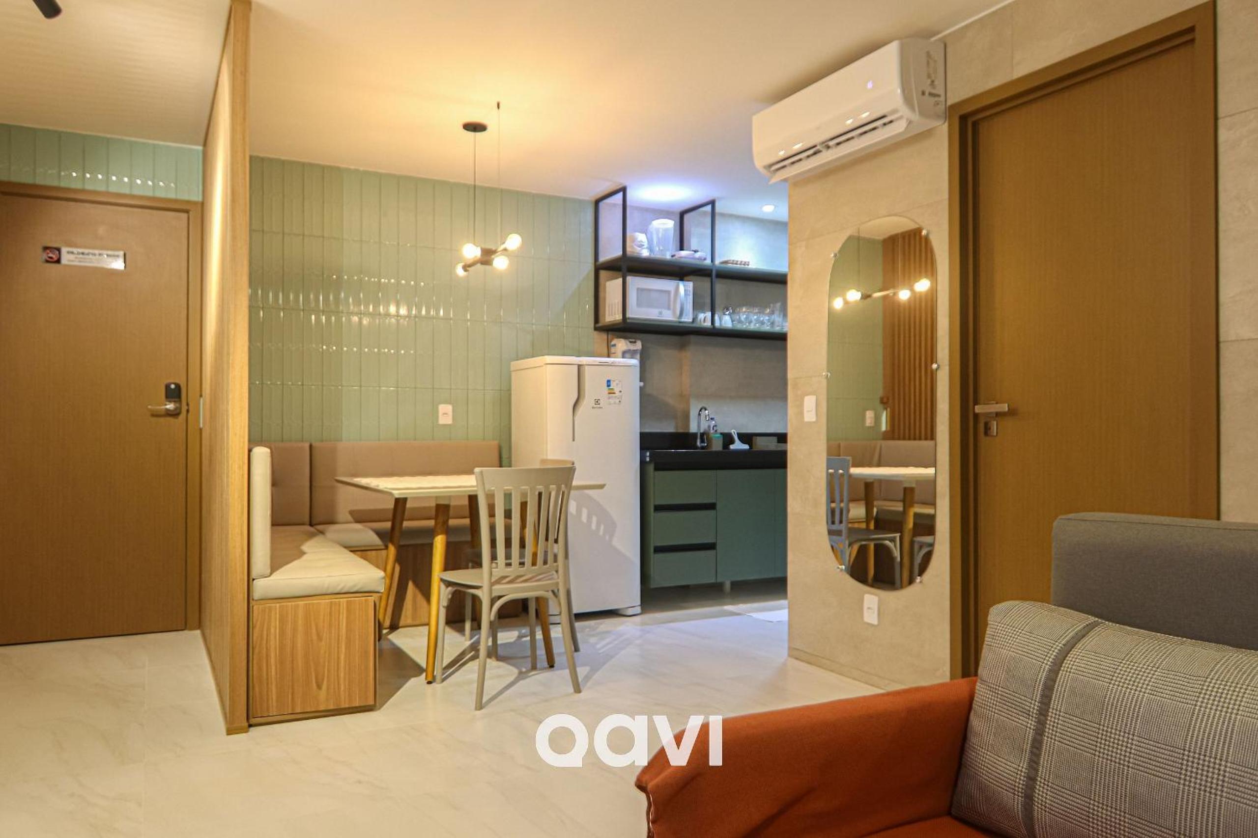 Gaudium Apart-hotel por Quarto à Vista
