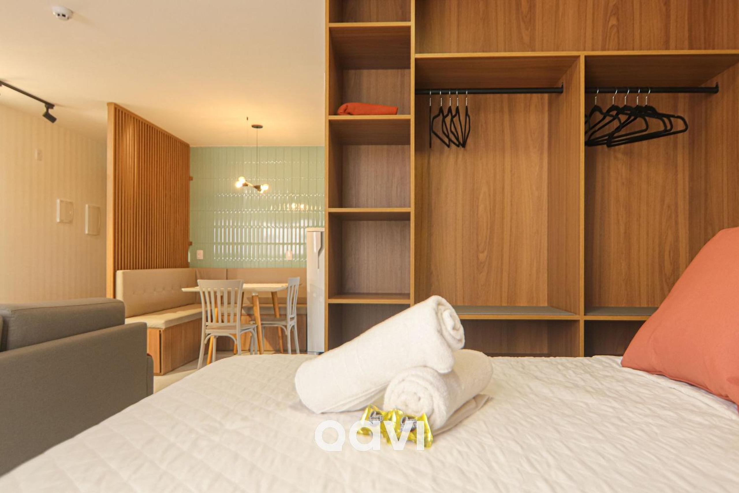 Gaudium Apart-hotel por Quarto à Vista