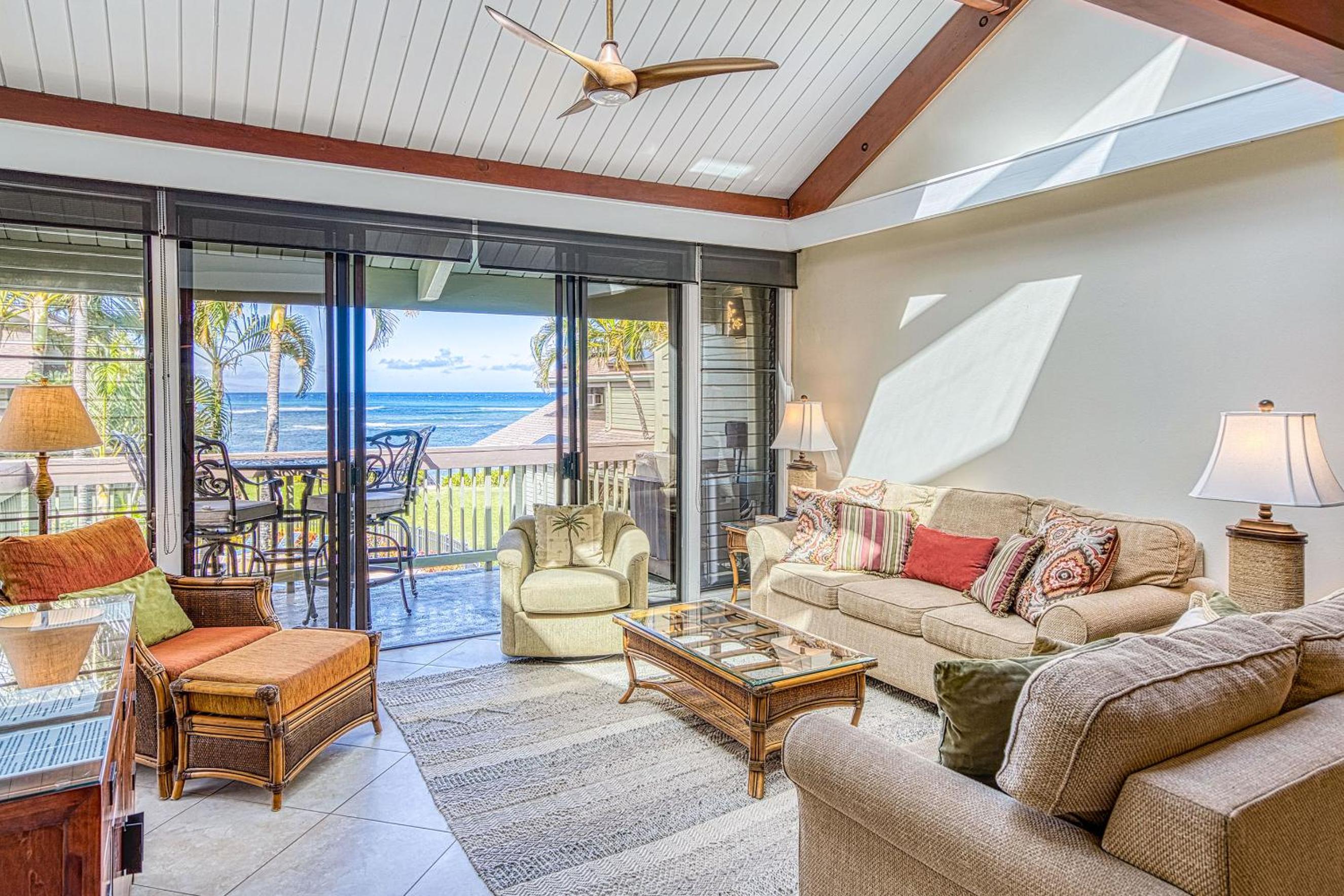 Kahana Outrigger 4B1: Breathtaking Ocean Views, AC view 3
