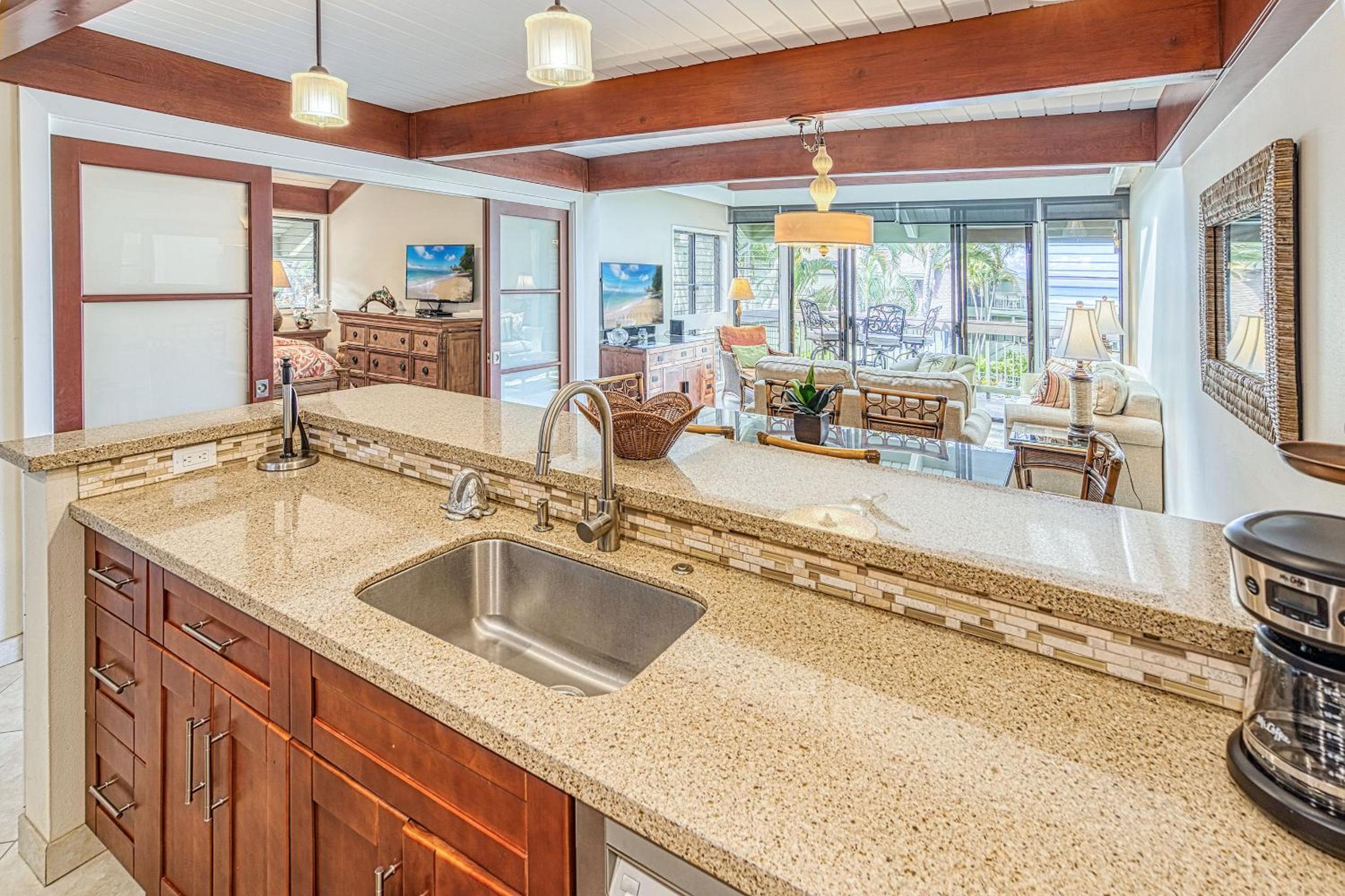 Kahana Outrigger 4B1: Breathtaking Ocean Views, AC view 4