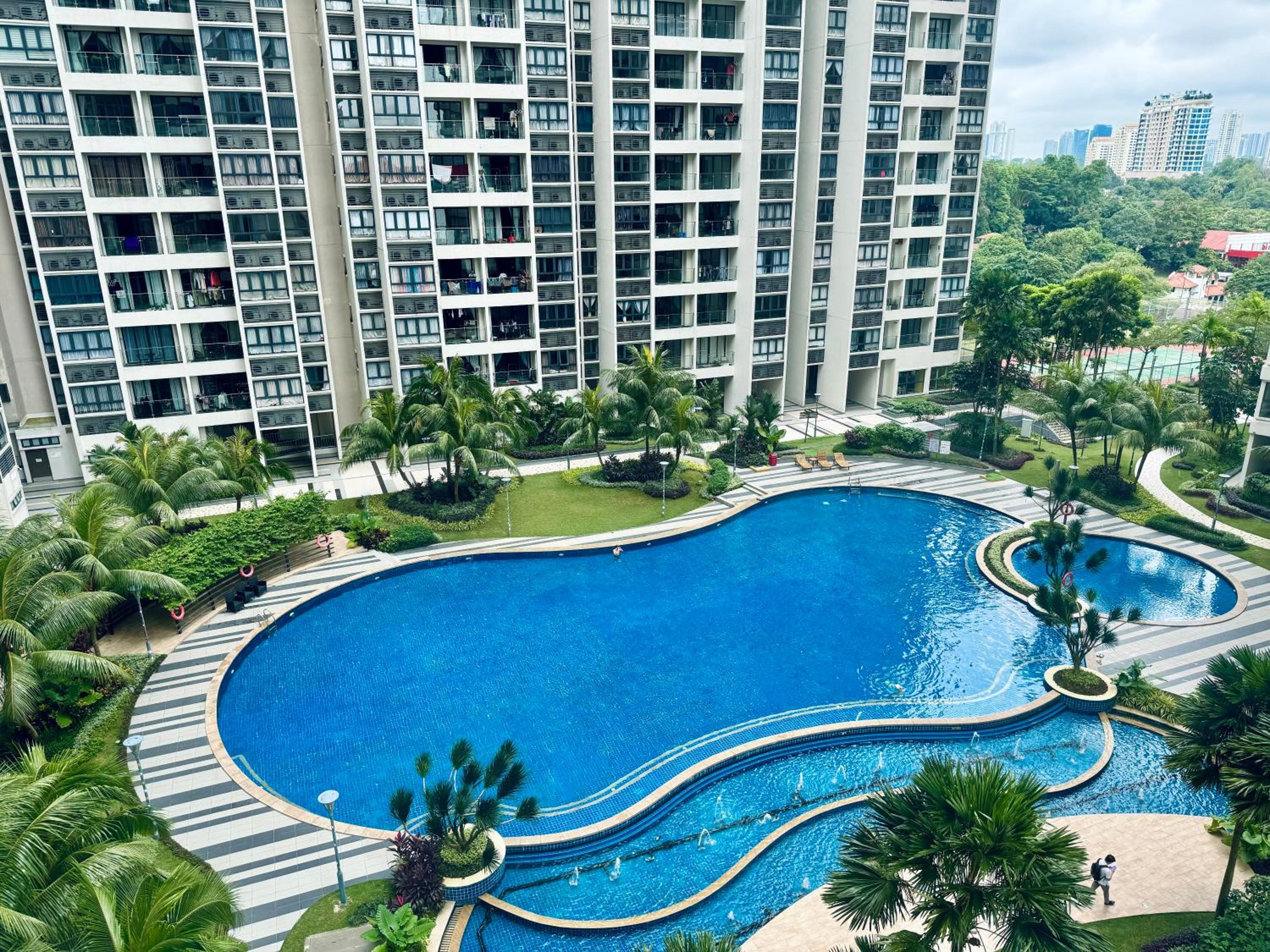 Danga Bay - 2BR Timber Lounge - Dryer