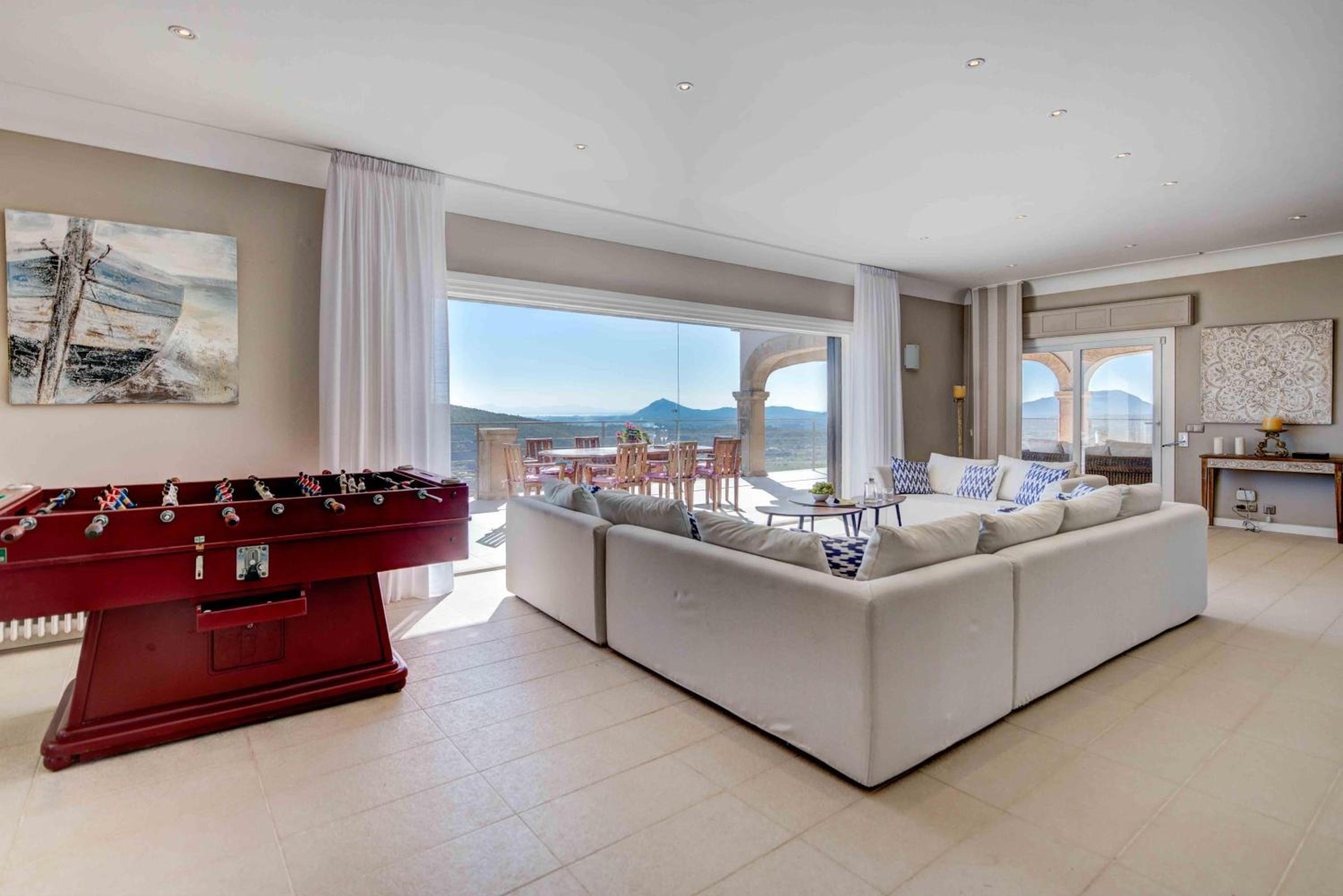 Exclusiva villa en Pollensa con vistas al mar