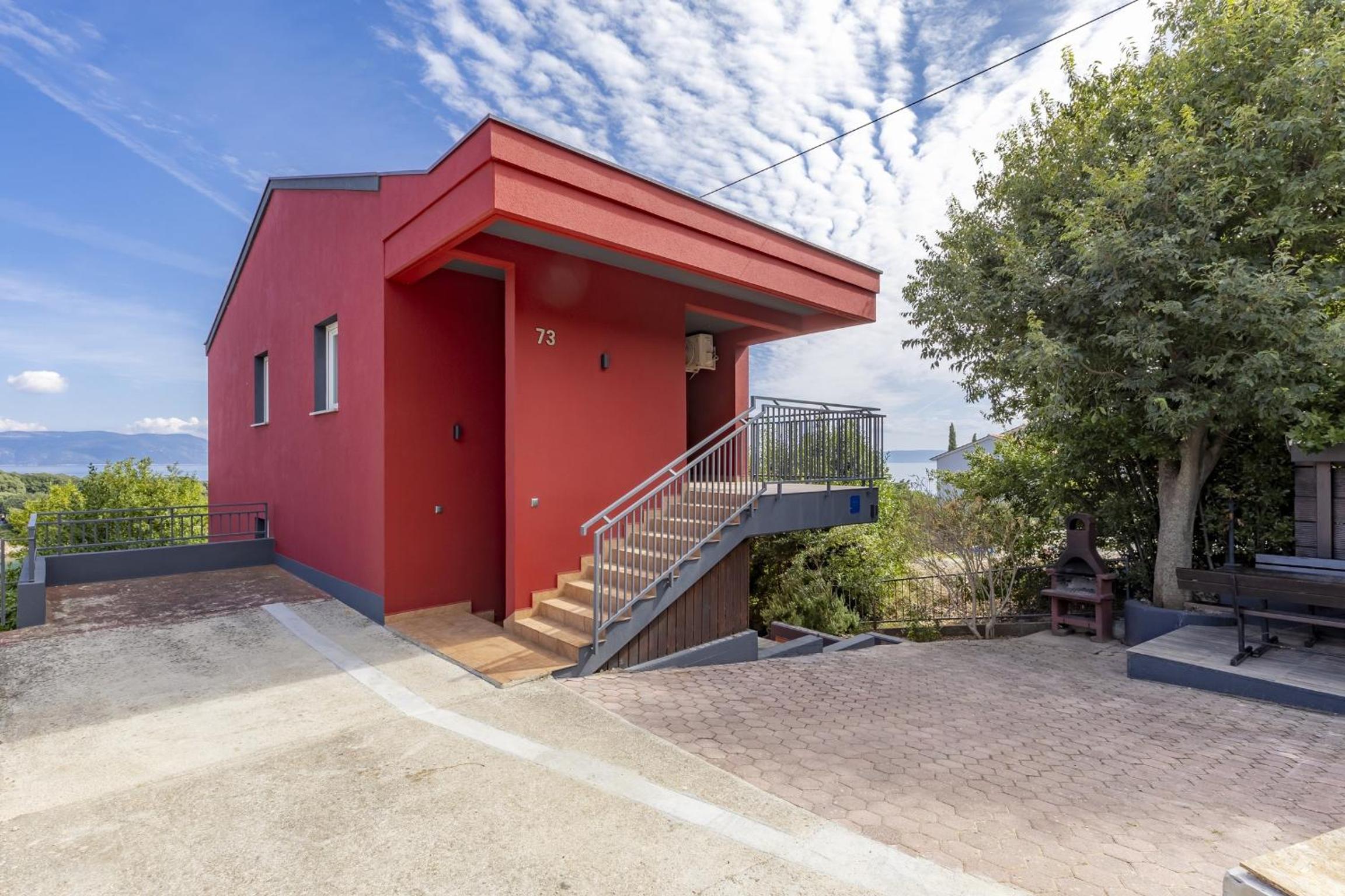 Red House Apartments Sv. Marina with Sea View view 2