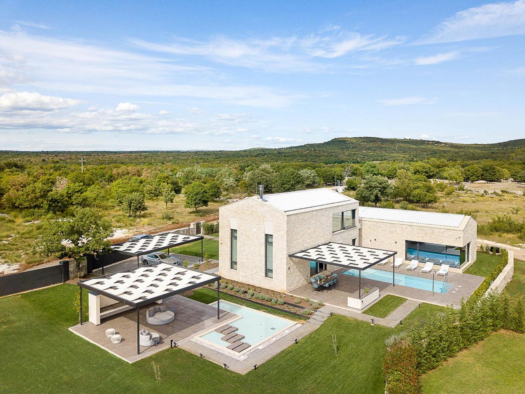 Opulent Istria Villa 4 Bedrooms Villa Vita Indoor & Outdoor Pool view 2