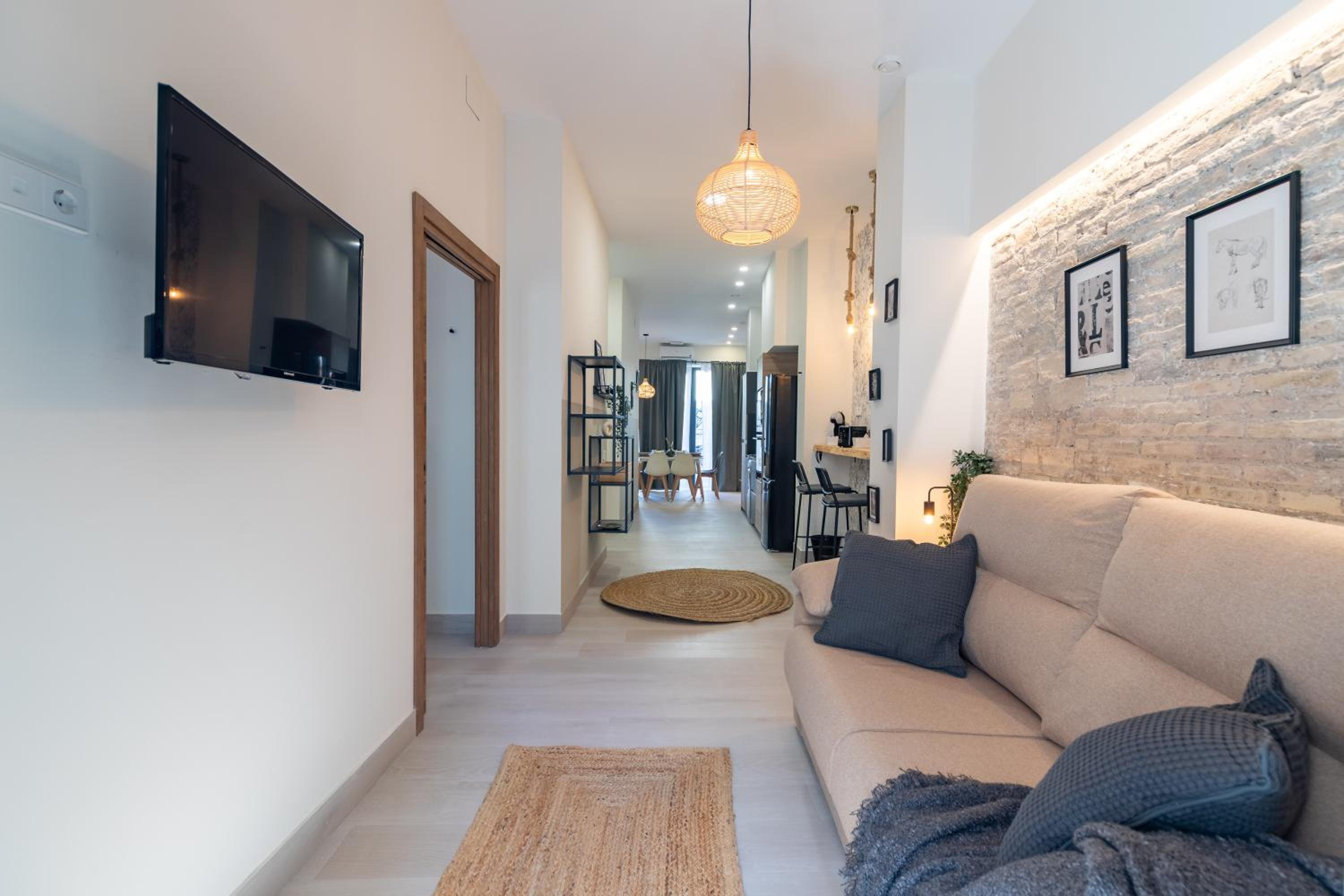 Apartamento con piscina y terraza