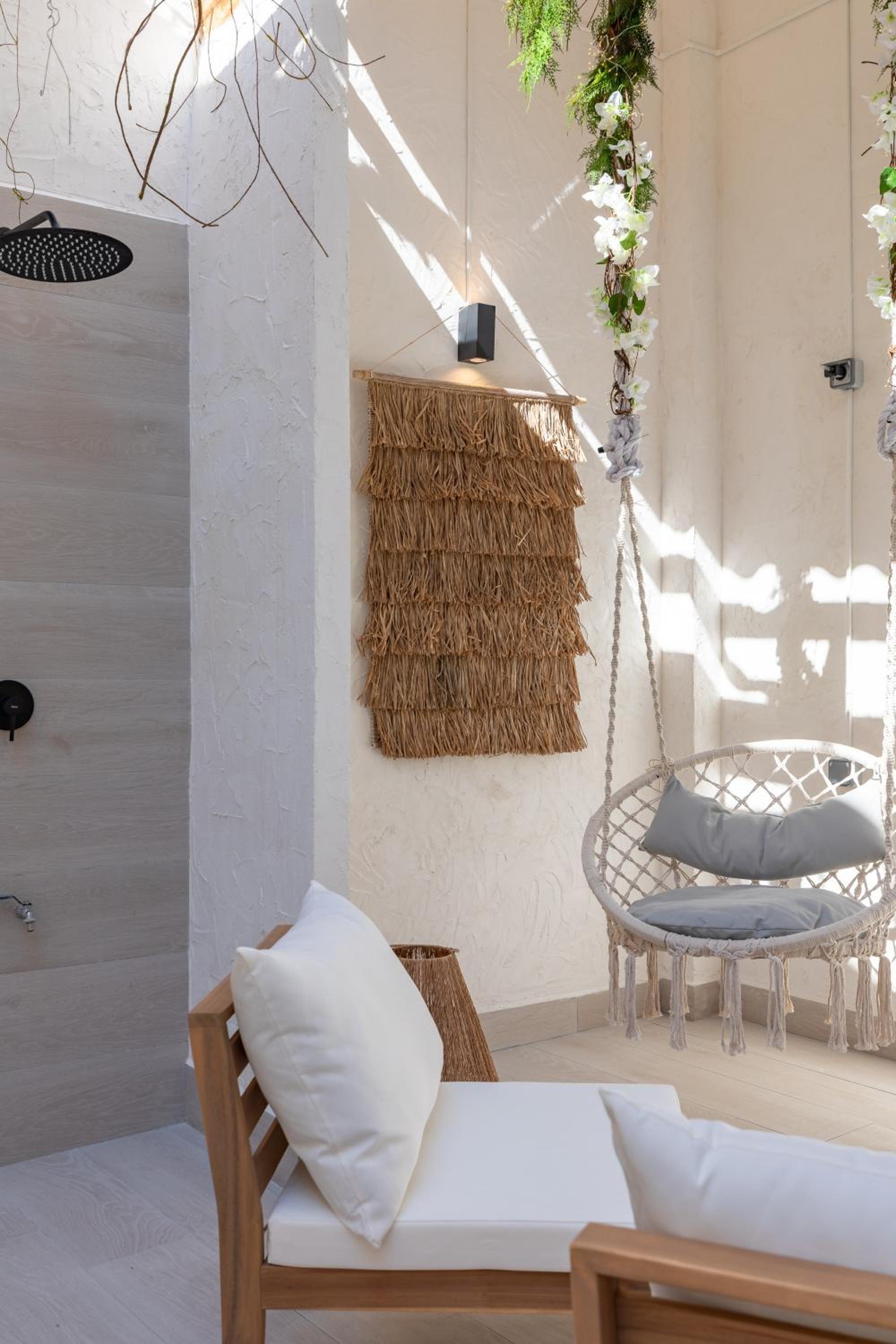 Apartamento con piscina y terraza