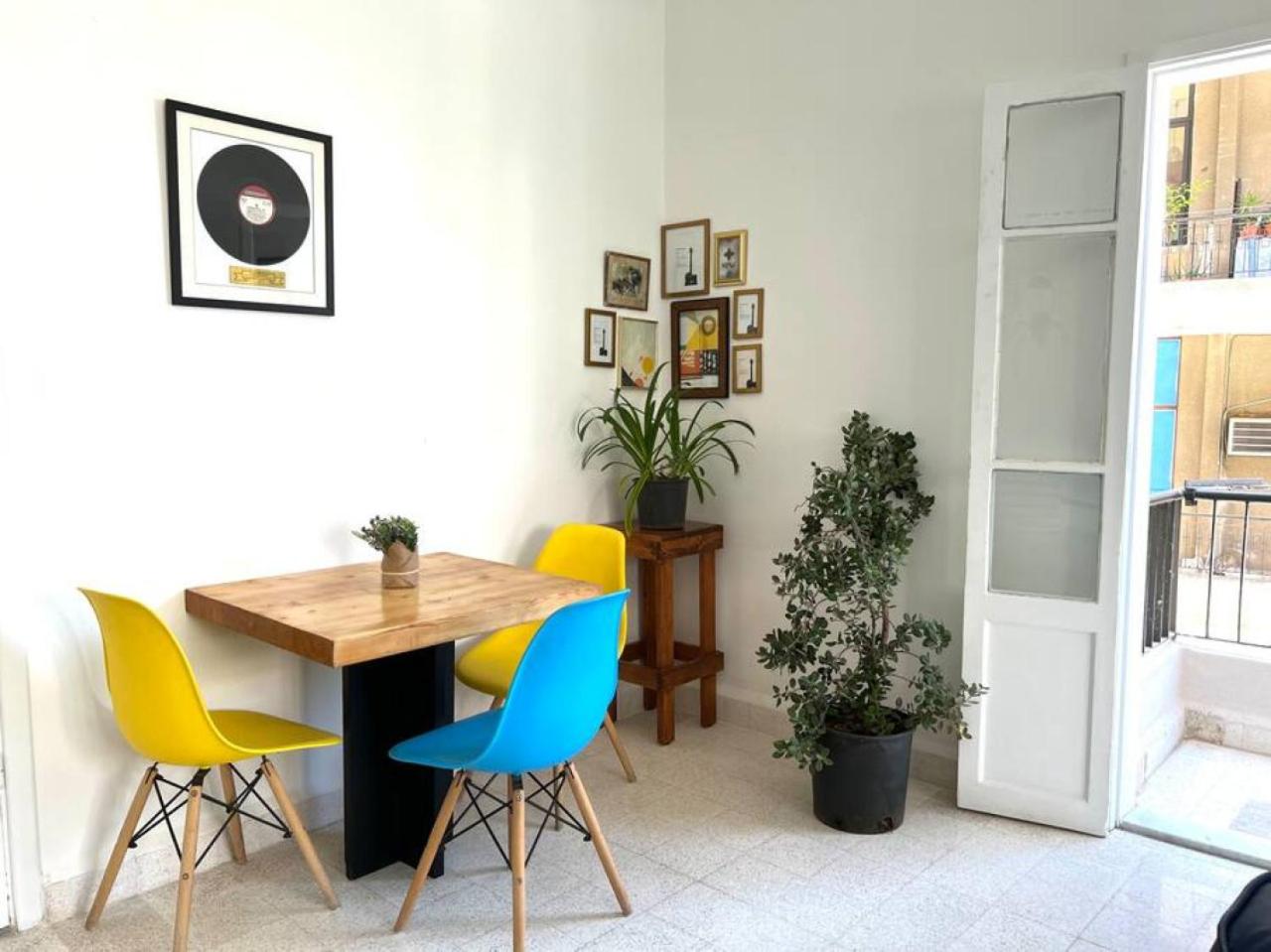 Sunlit 2BR apt on MarMikhael Stairs view 3