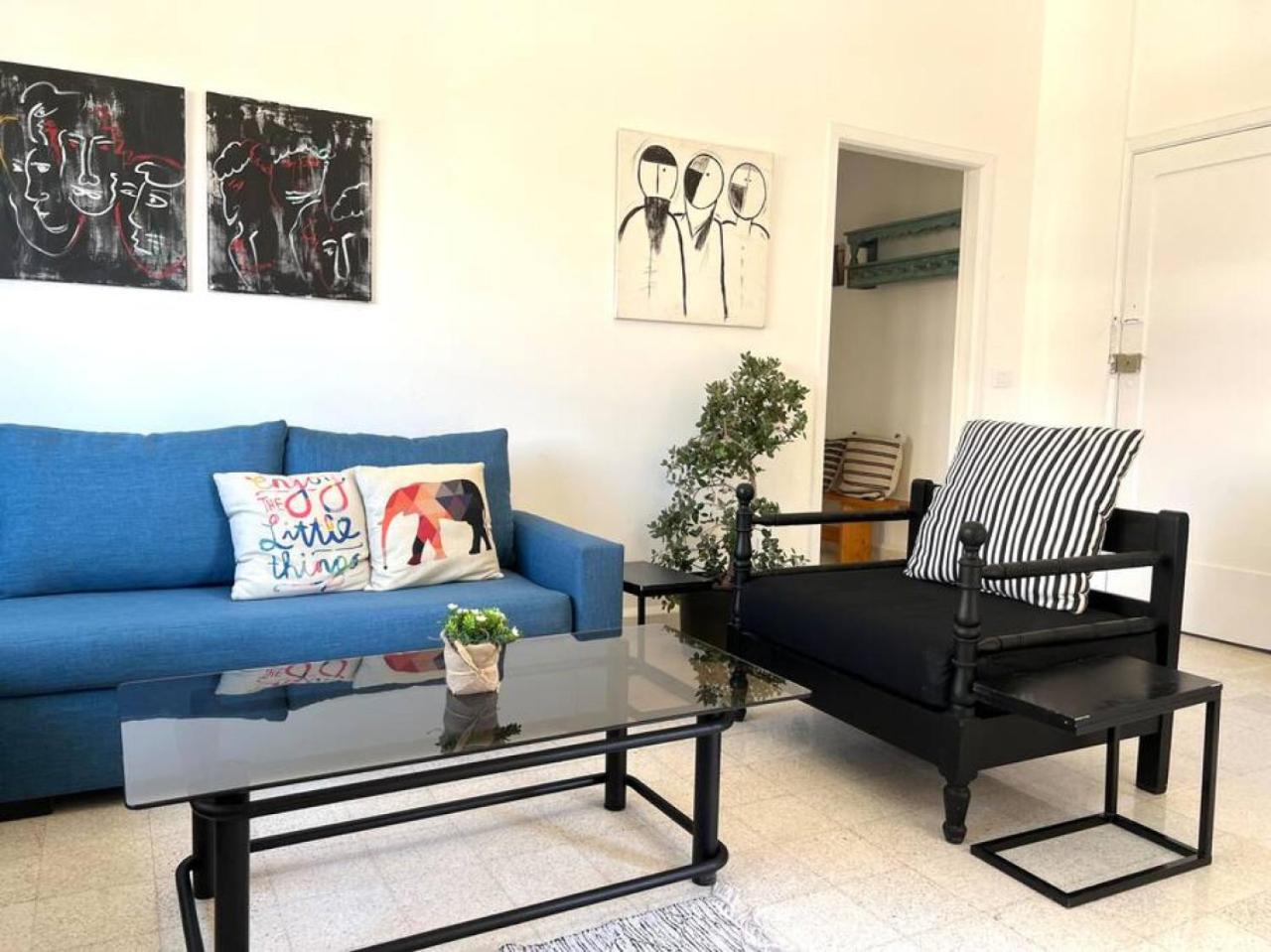 Sunlit 2BR apt on MarMikhael Stairs view 5