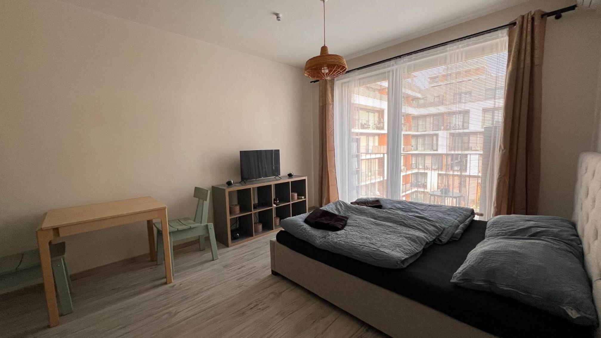 Air conditioned 1 room Apartment, Slnečnice view 5