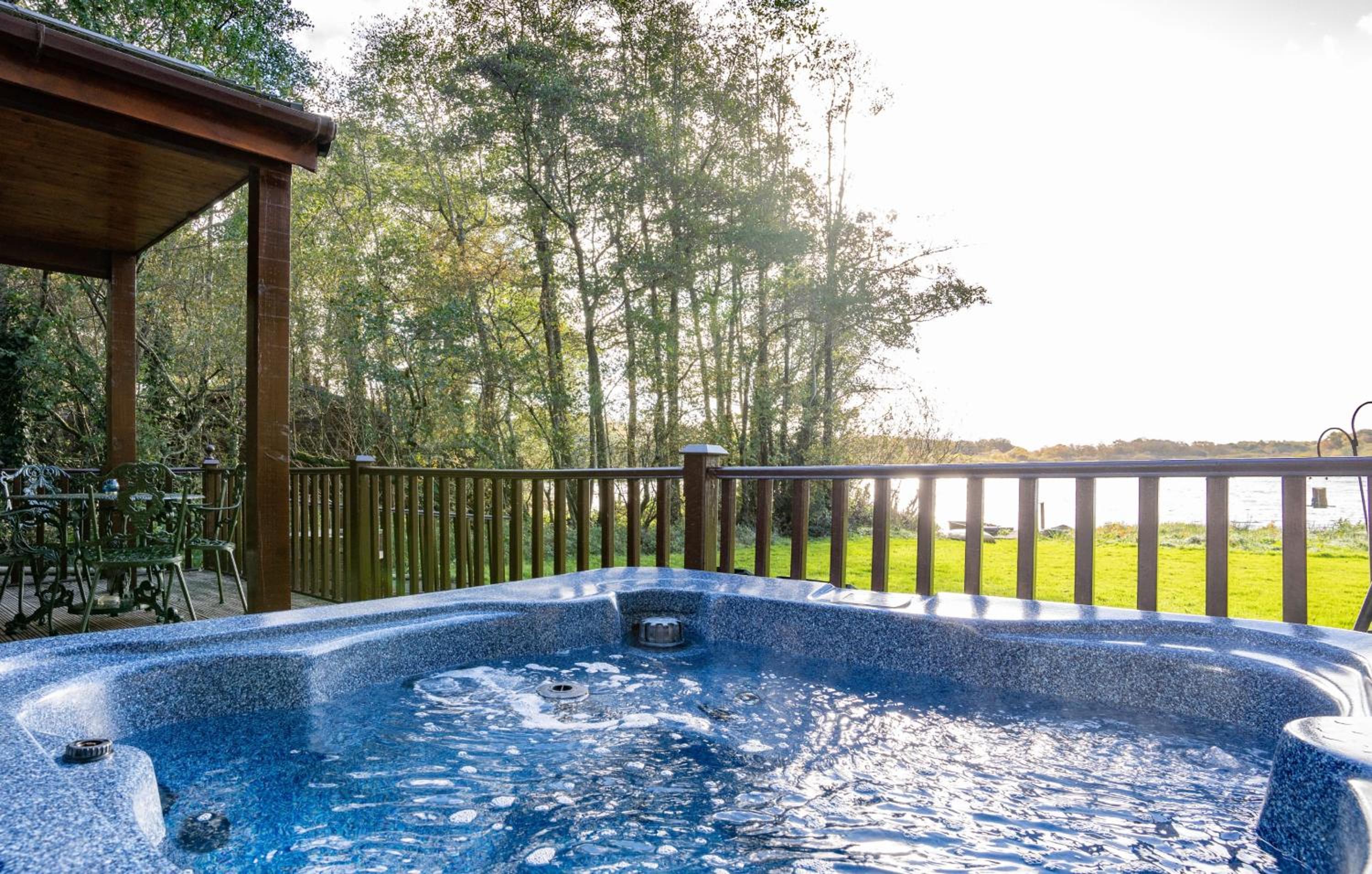 Egret Lodge with Hot-tub view 2