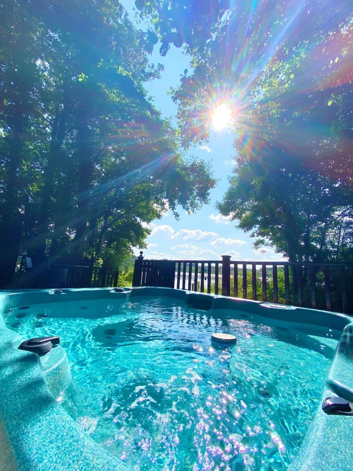 Fieldfare Lodge with Hot-tub view 2