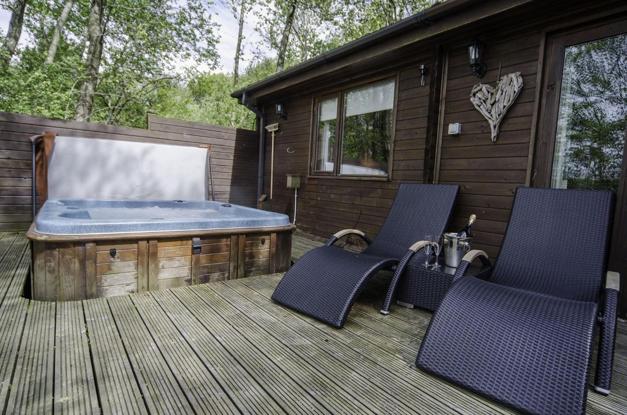 Fieldfare Lodge with Hot-tub view 4