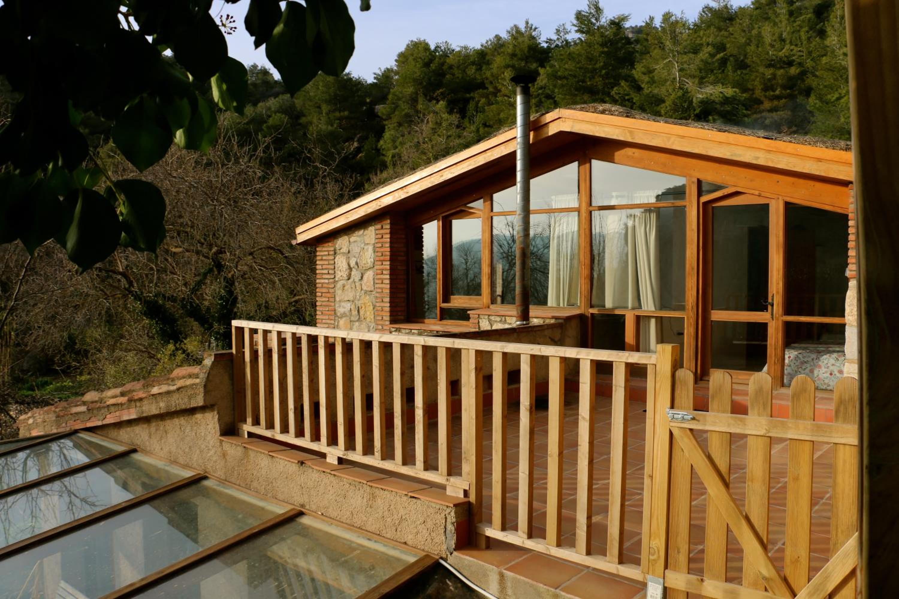 Casa ecológica en plena naturaleza