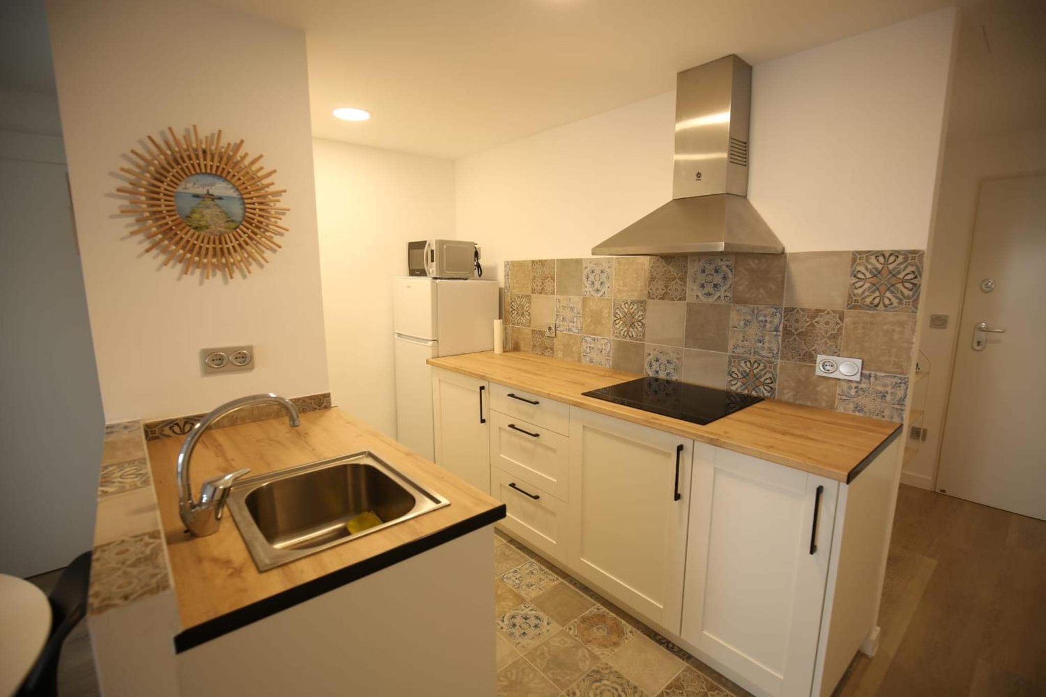 Apartamento L´espigo de Saoret primera linea playa Centro soleado y recien renovado