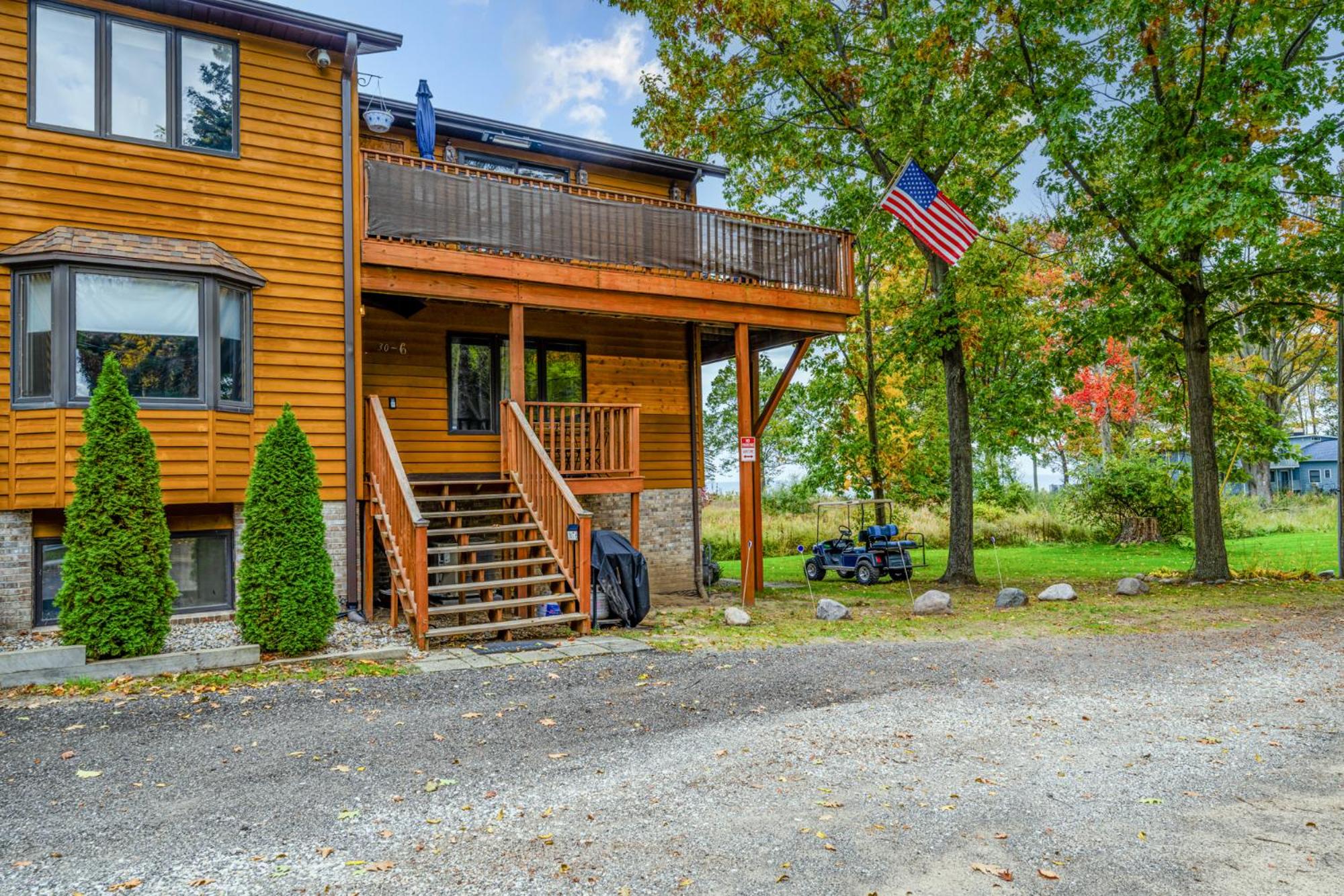 4BR Spacious Condo, Private Lake MI Beach Access, Outdoor Heated Pool view 5