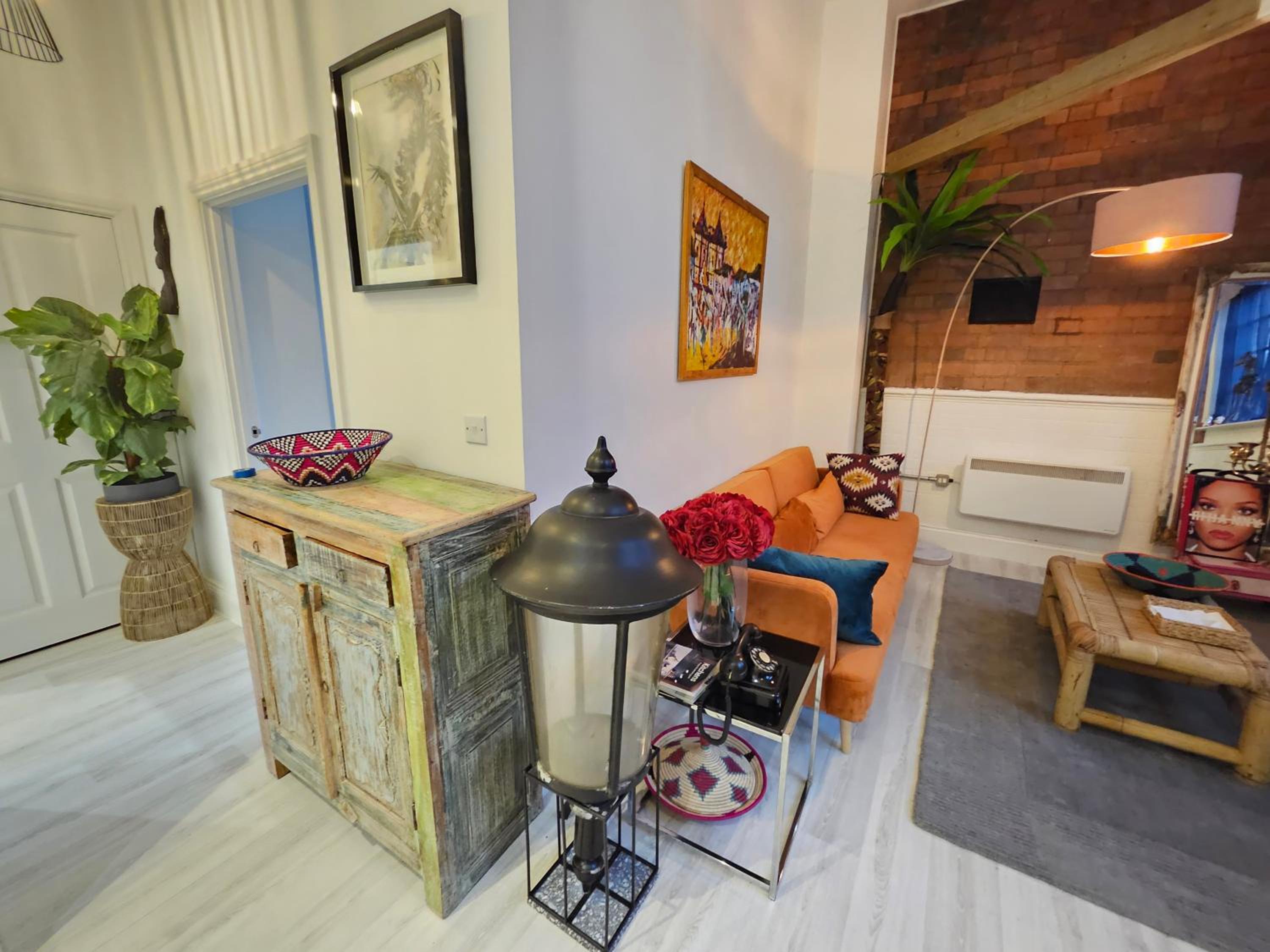 Characteristic loft style apartment view 4