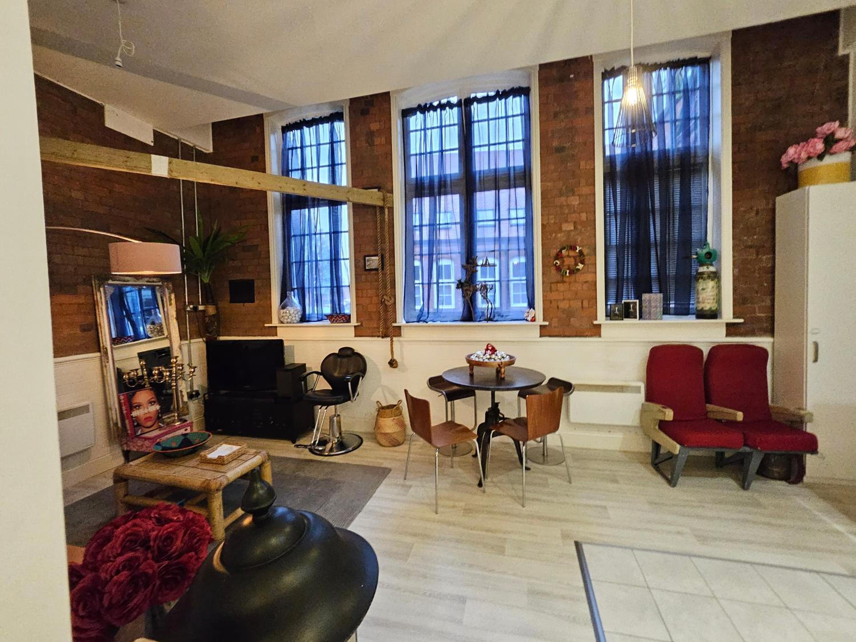 Characteristic loft style apartment view 3