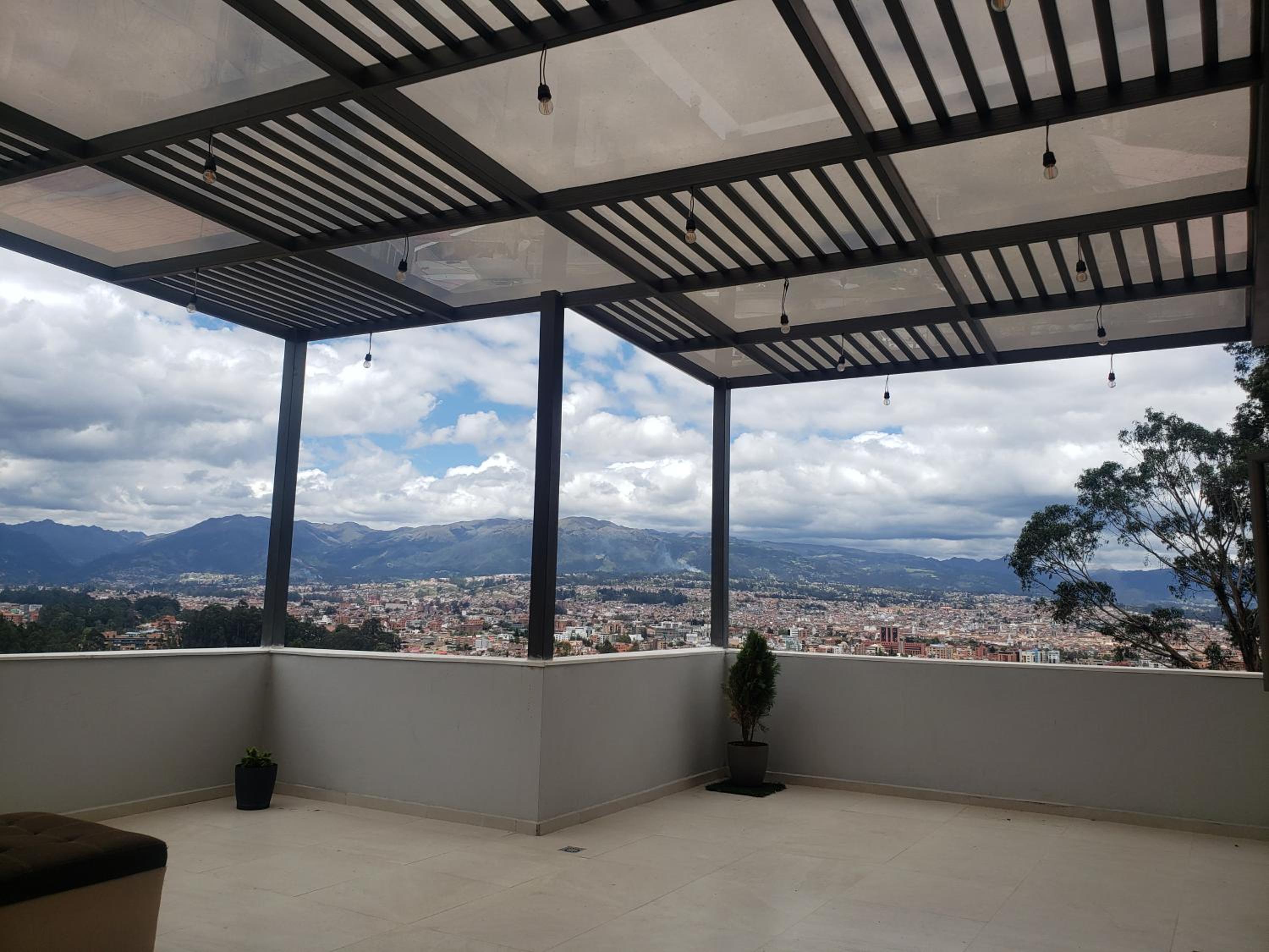 Departamento completo con hermosa vista de la ciudad