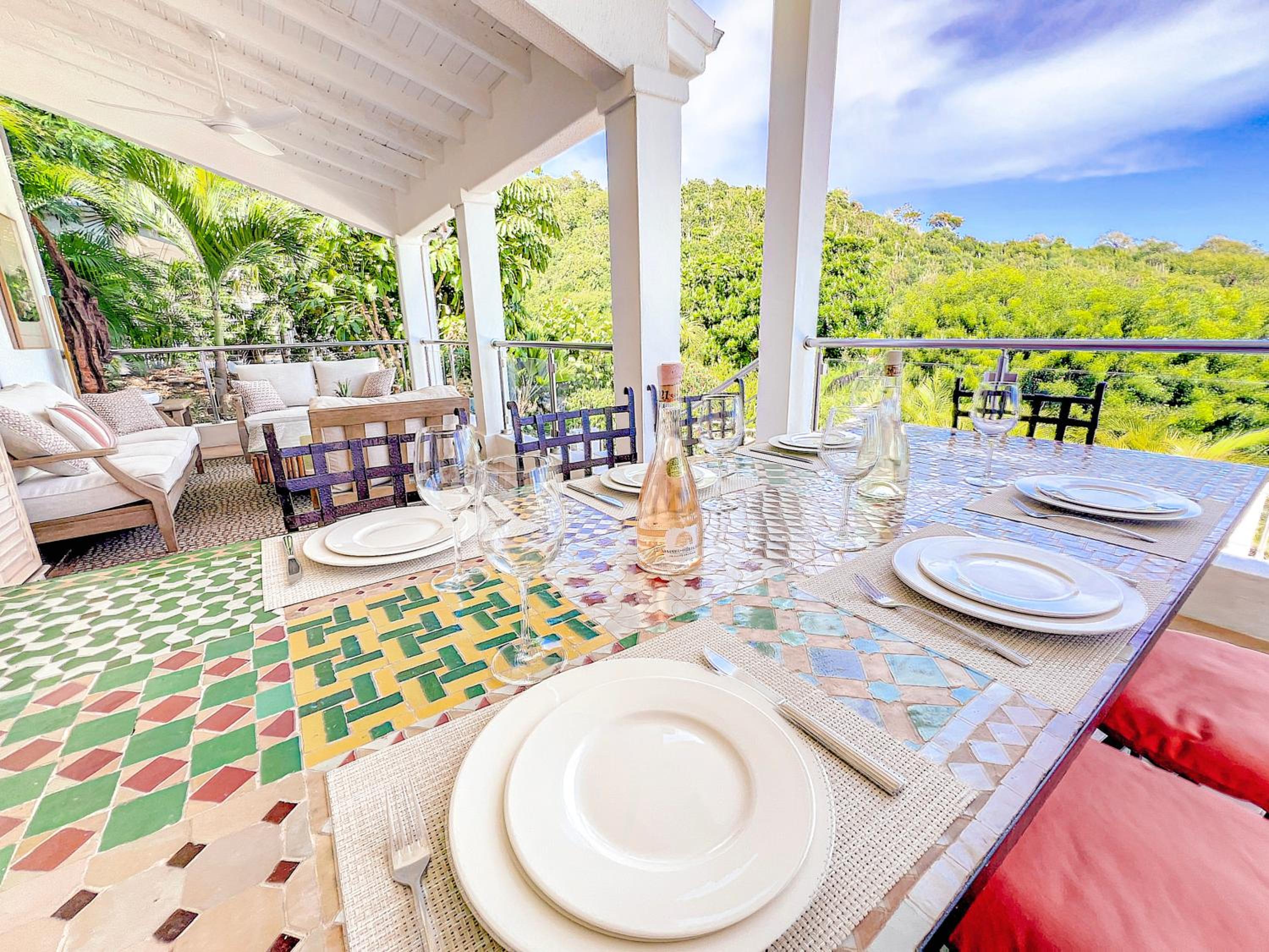 Villa Mandarine 5 min from Orient Bay beach, 3 bedrooms view 2