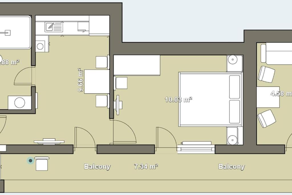 Apartment with the best balcony