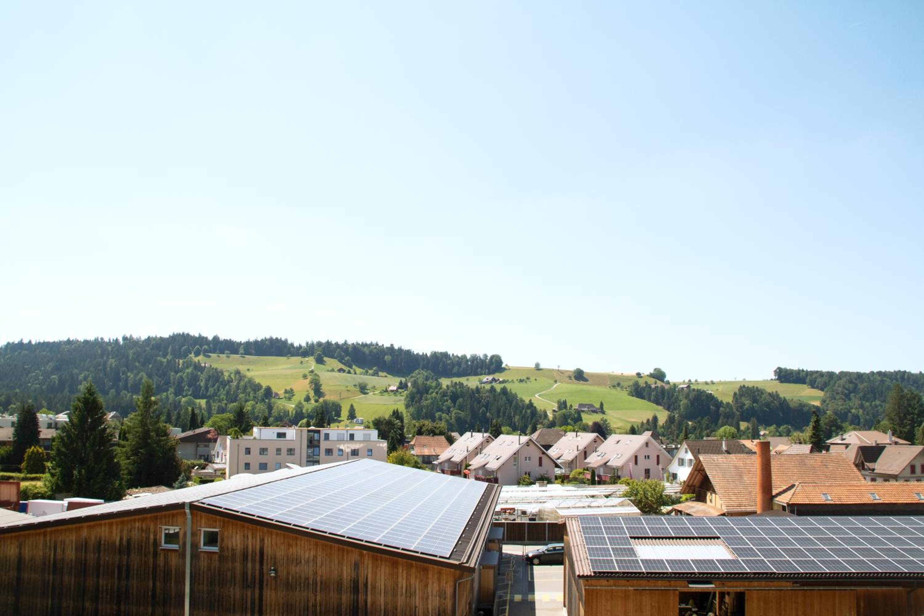 Geräumige und stylische Wohnung mit Weitsicht