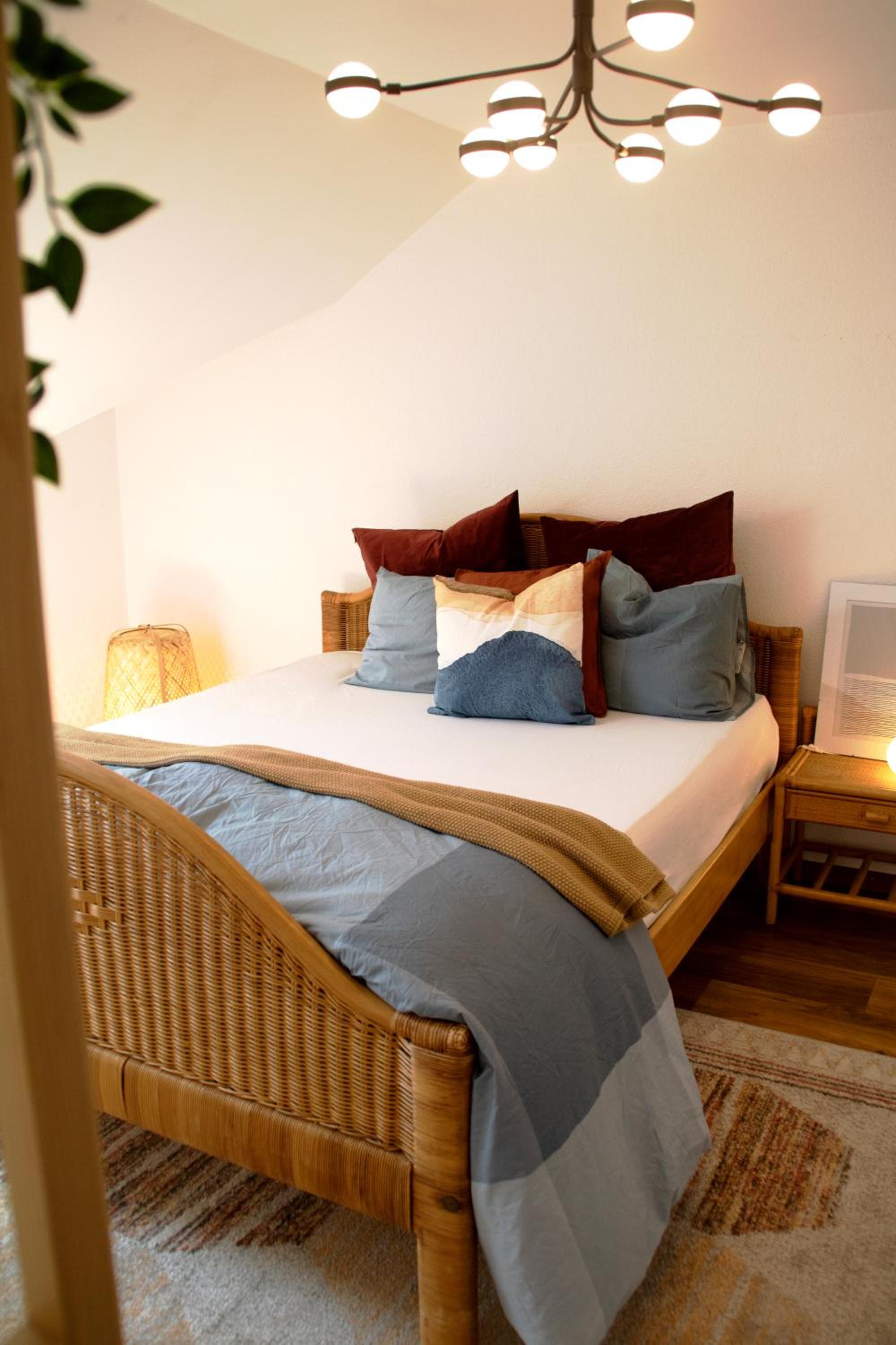 Geräumige und stylische Wohnung mit Weitsicht