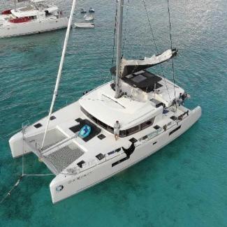 San Blas Sailing boat view 2