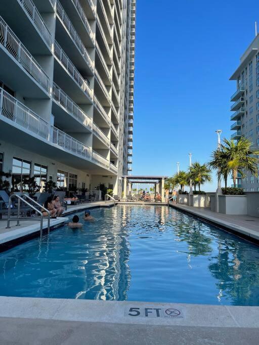 Rooftop Pool with Water View
