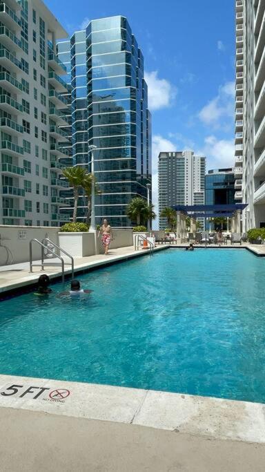Rooftop Pool with Water View