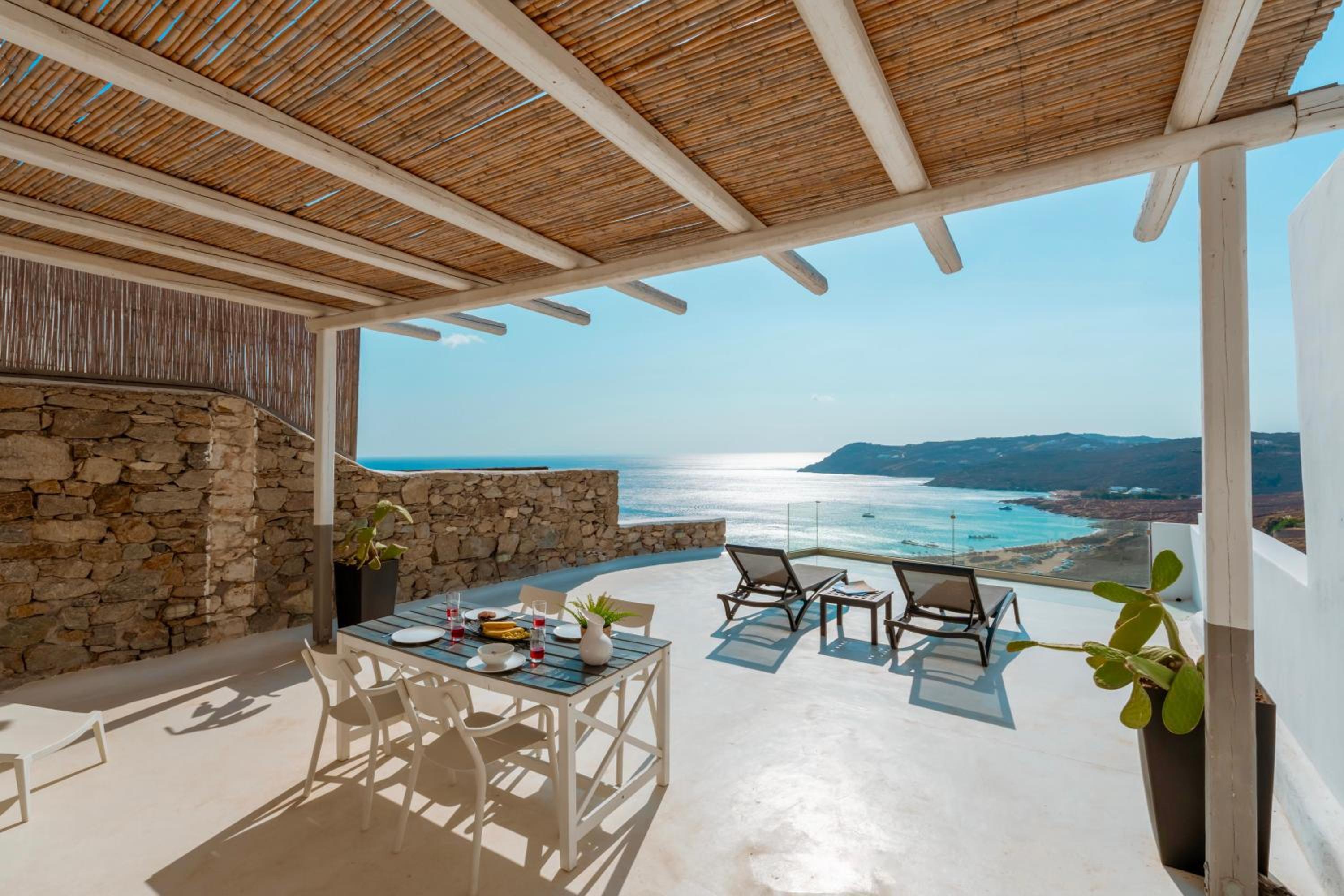 Panoramic Aegean Residence At Elia Beach Mykonos - Private & Exclusive view 3