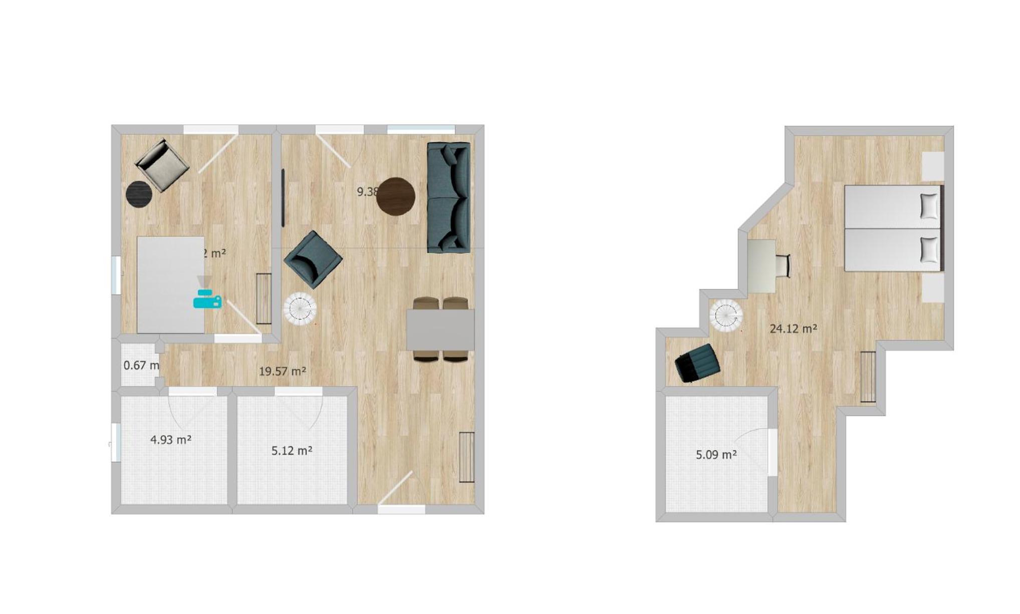 Galeriewohnung in Menzenschwand