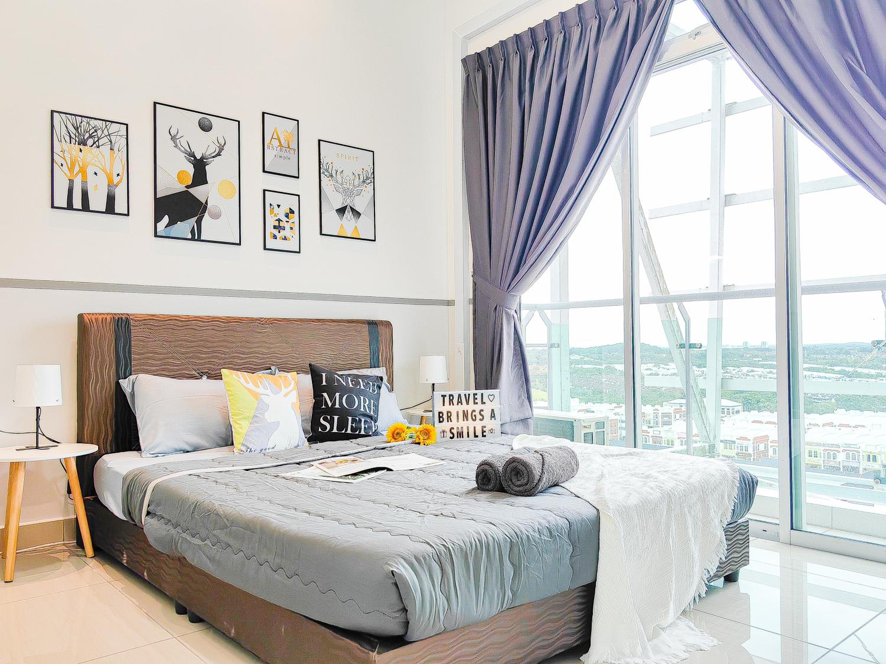 Austin Manhattan, 2BR, water park, Jaya Groccer