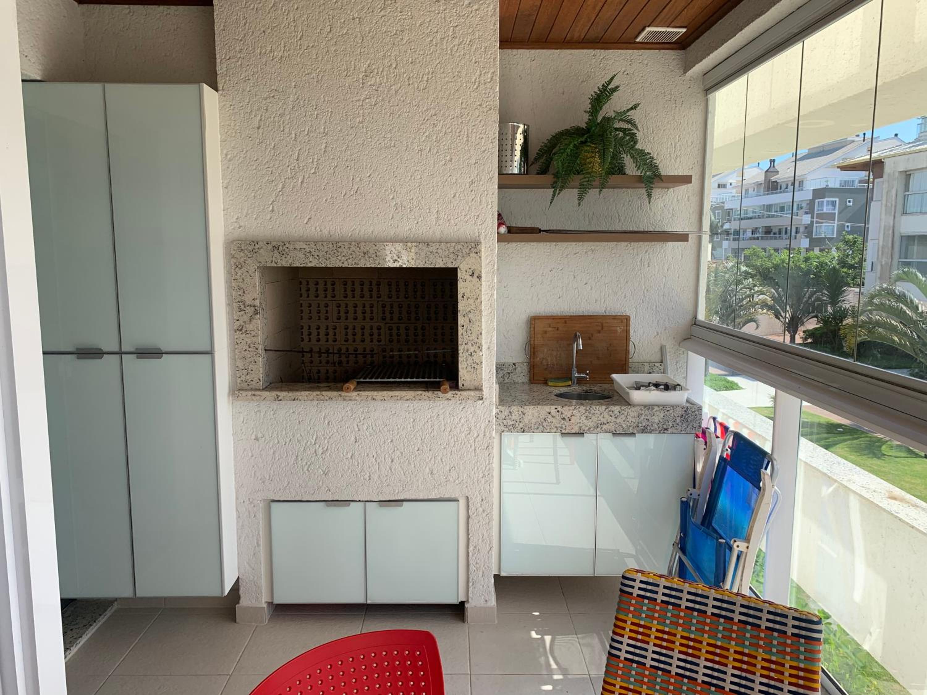Apartamento pé na areia em frente a Ilha do Campeche