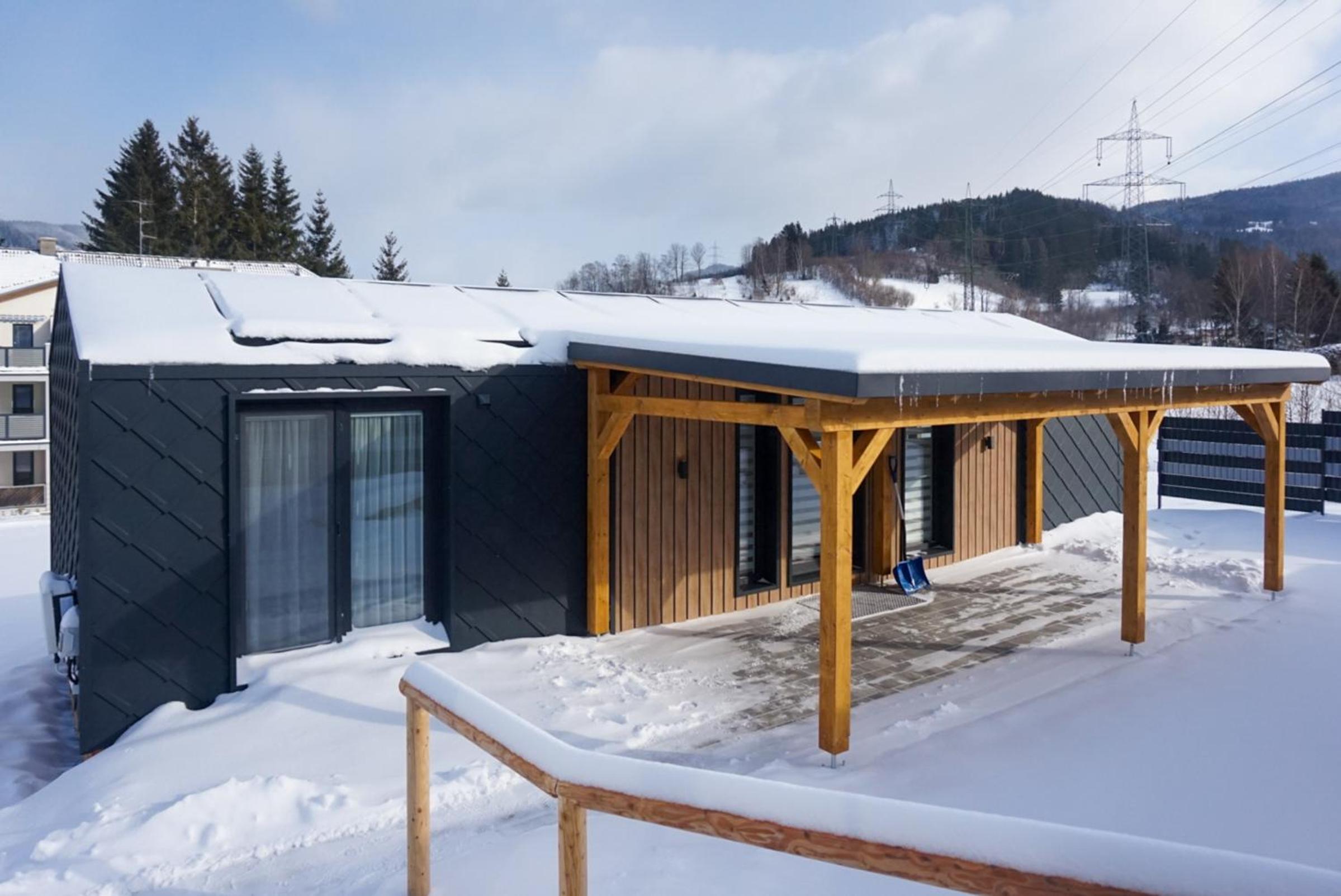 Chalet Stuhleckblick-Ferienhaus direkt an der Piste und mit eigener Sauna