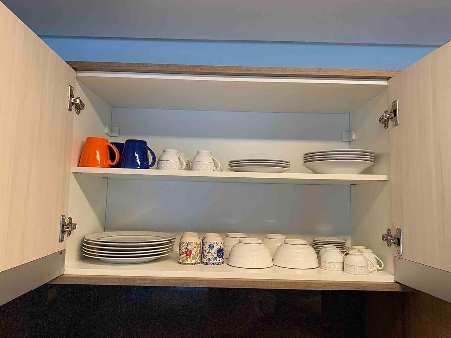 FLAT com piscina, vista para o Aquário e Feng Shui