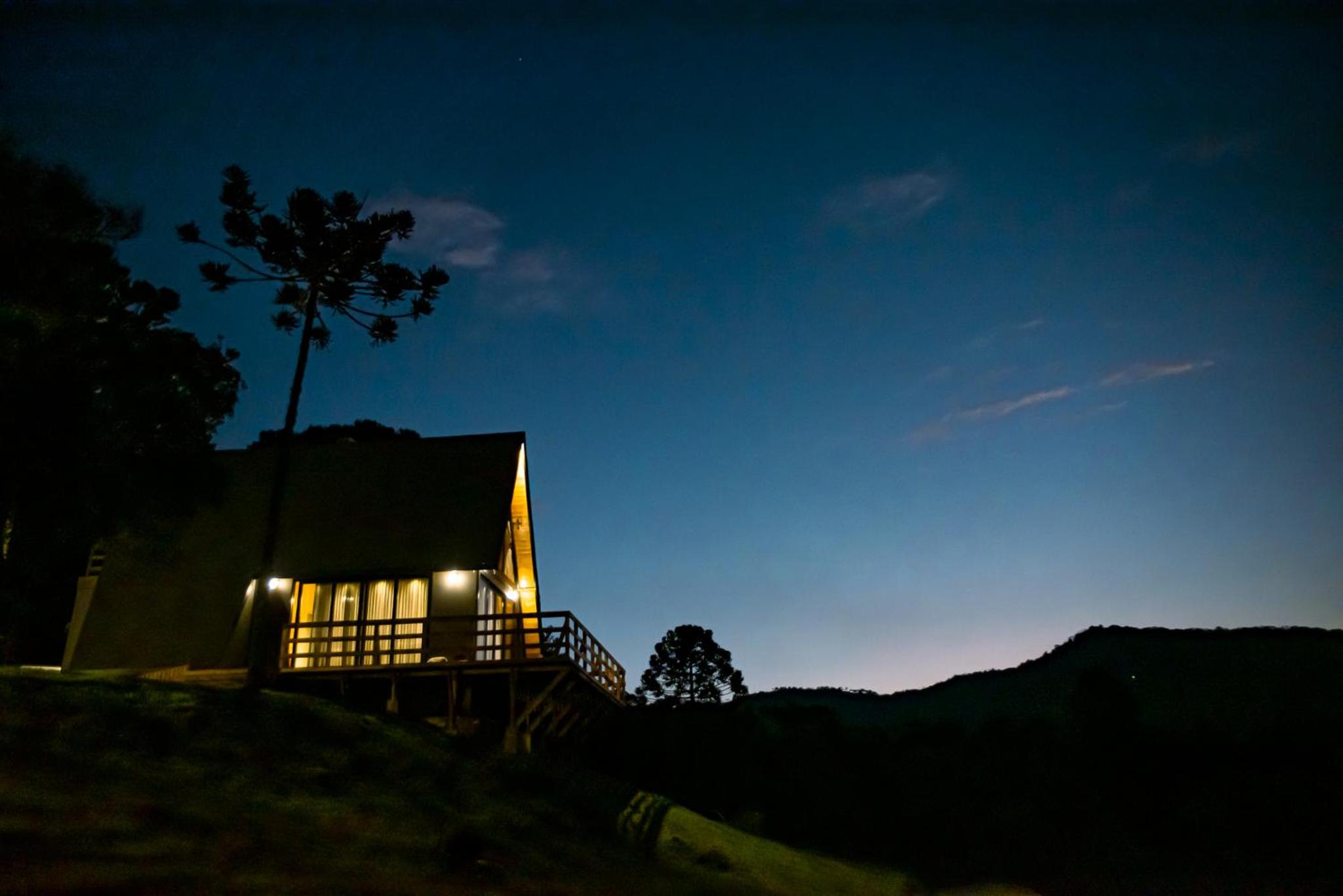 Chalé Topo Da Serra - Com vista incrível para seis pessoas