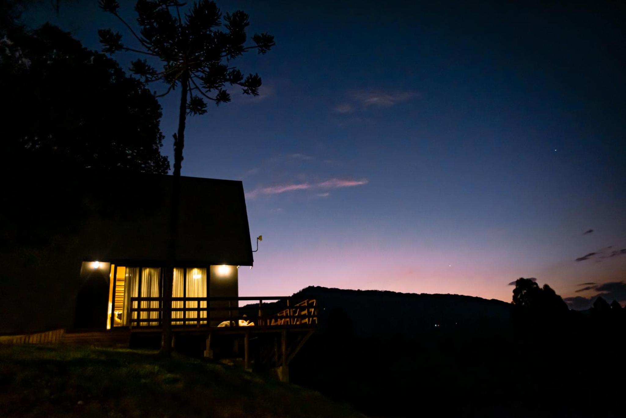Chalé Topo Da Serra - Com vista incrível para seis pessoas