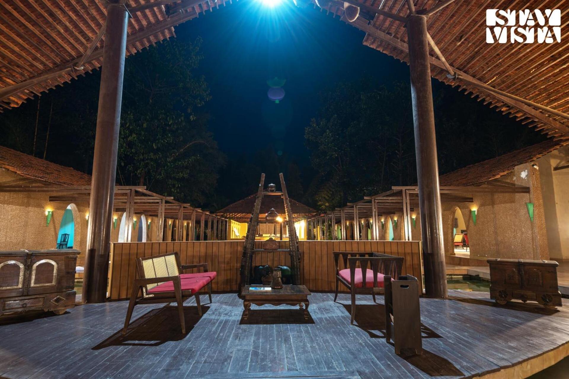 StayVista's Rustic Respite - Hillside Retreat near Tala Gate with Swimming Pool, Lawn & Indoor-Outdoor Games view 2