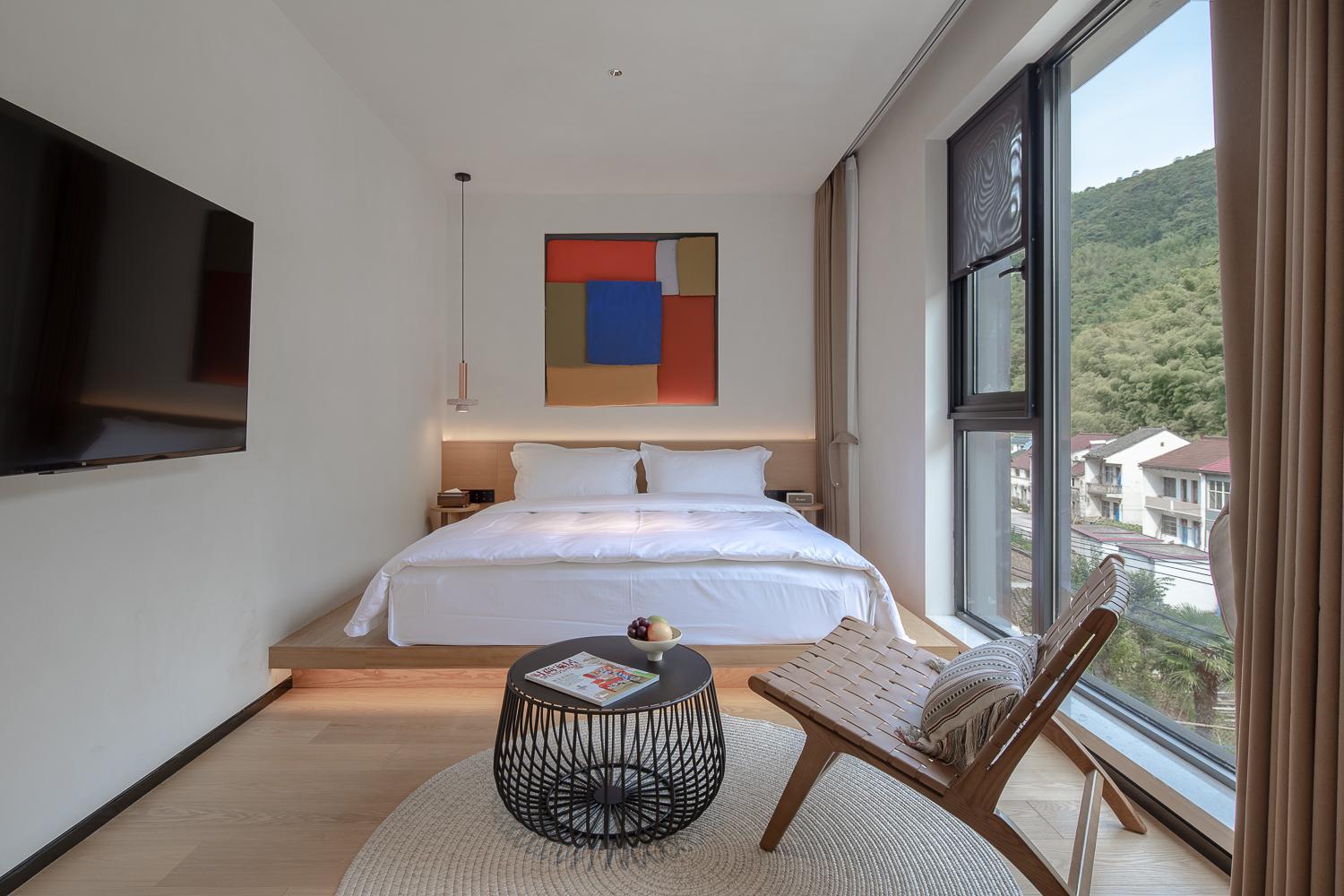 Tingjian Twenty-three Bay Rock Wall Private Soup Designer Homestay