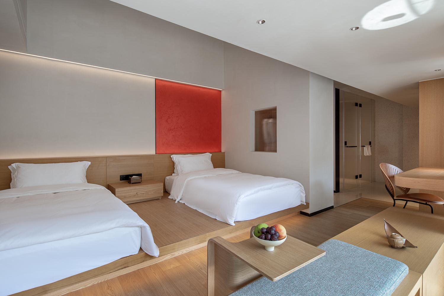 Tingjian Twenty-three Bay Rock Wall Private Soup Designer Homestay