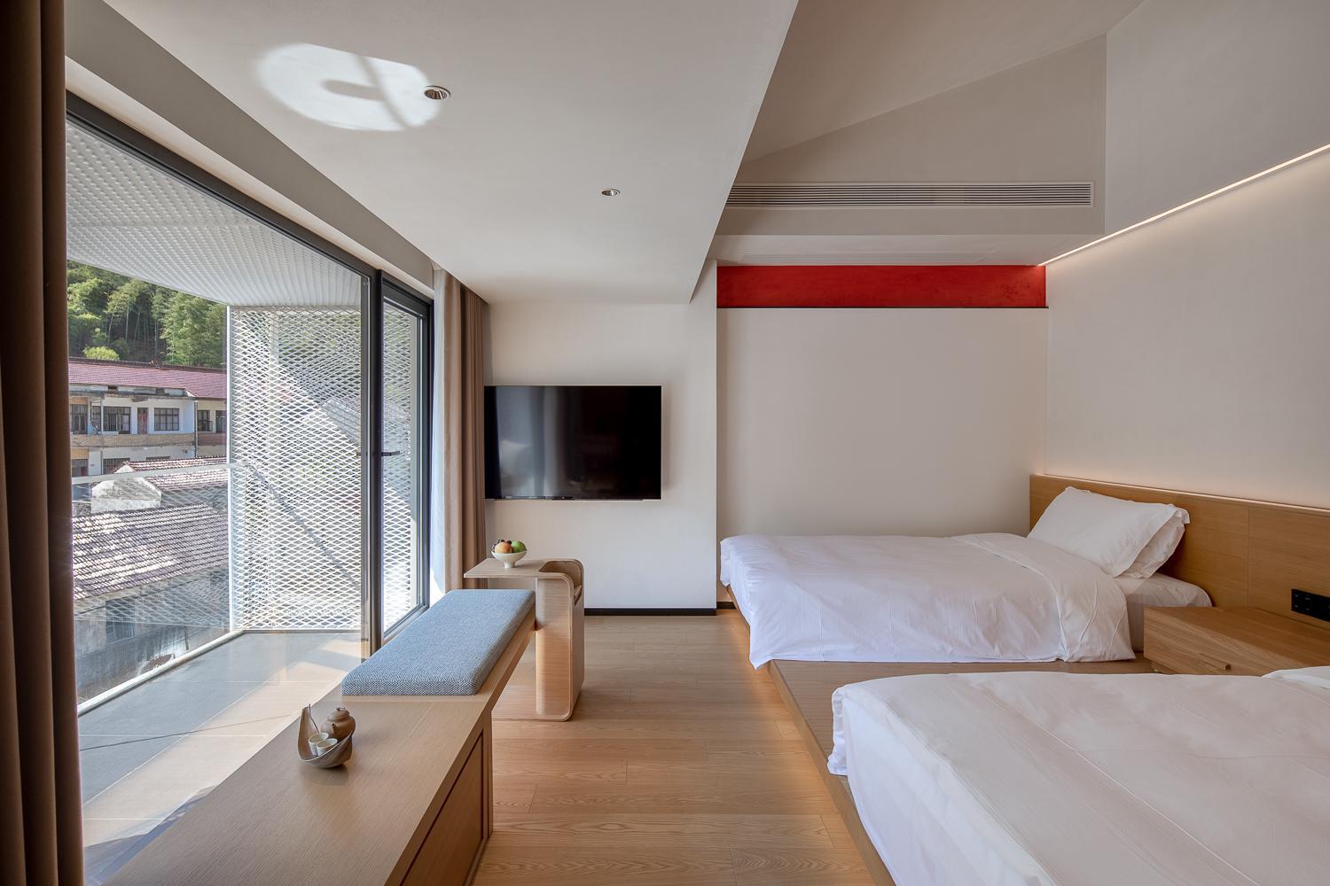 Tingjian Twenty-three Bay Rock Wall Private Soup Designer Homestay
